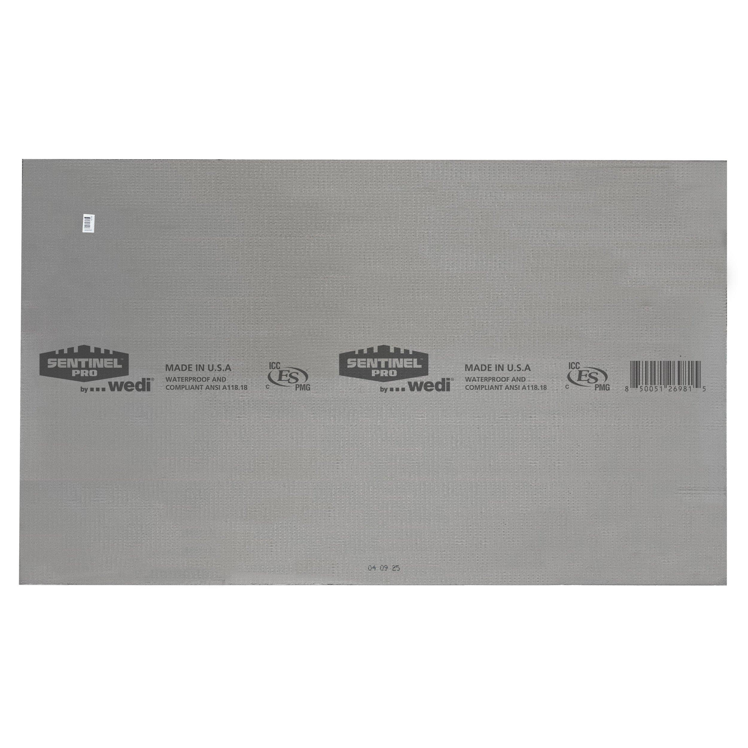 Sentinel Pro Foam Board By Wedi
