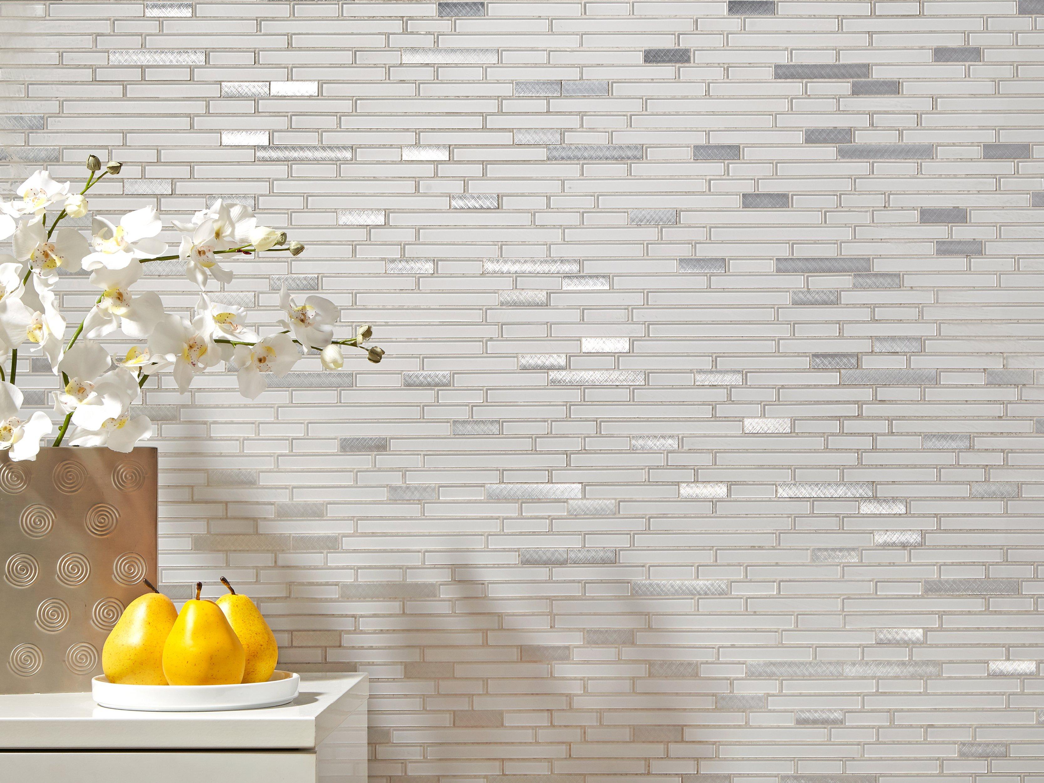 Sequioa III Linear Glass Mosaic