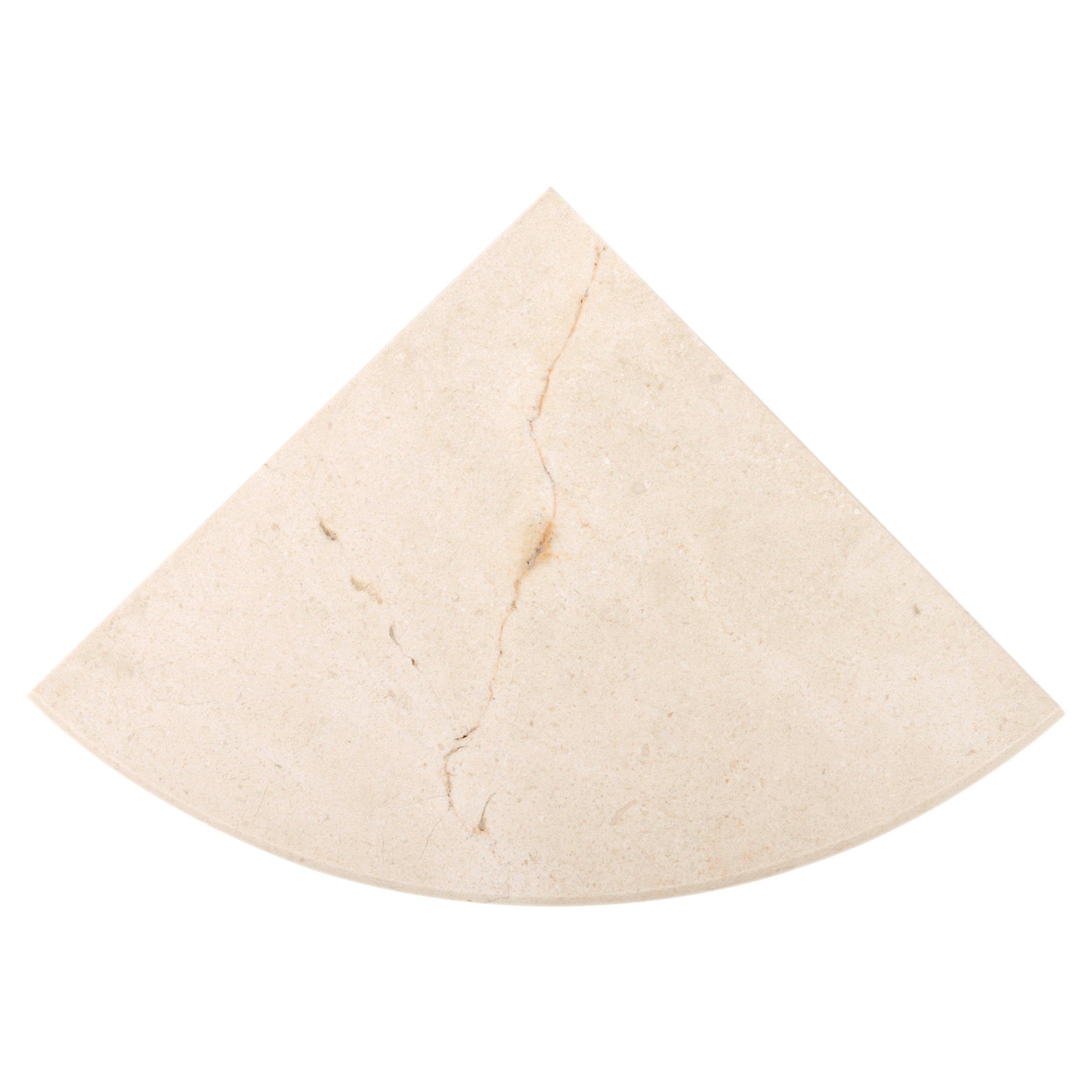 Creama Velluto Marble Corner Shelf