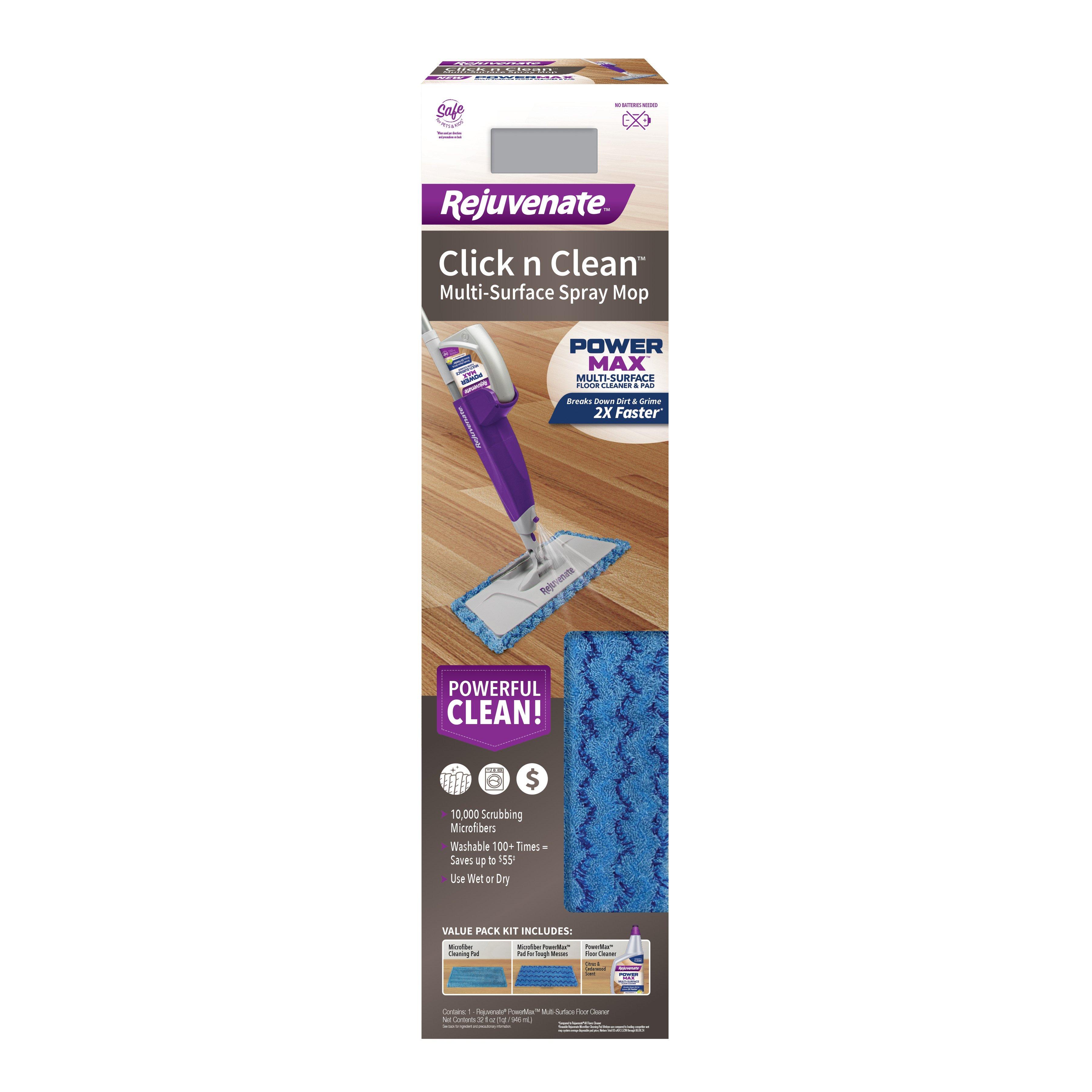 Rejuvenate Click N Clean Max Spray Mop