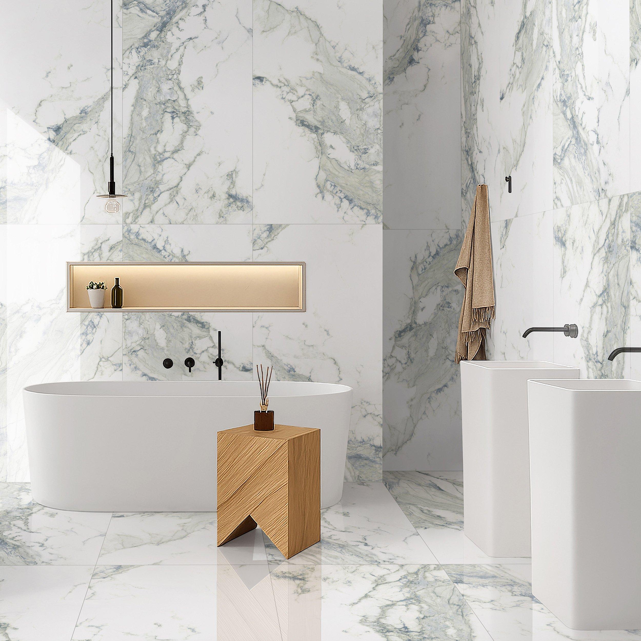 Seaside Azul II Polished Porcelain Tile