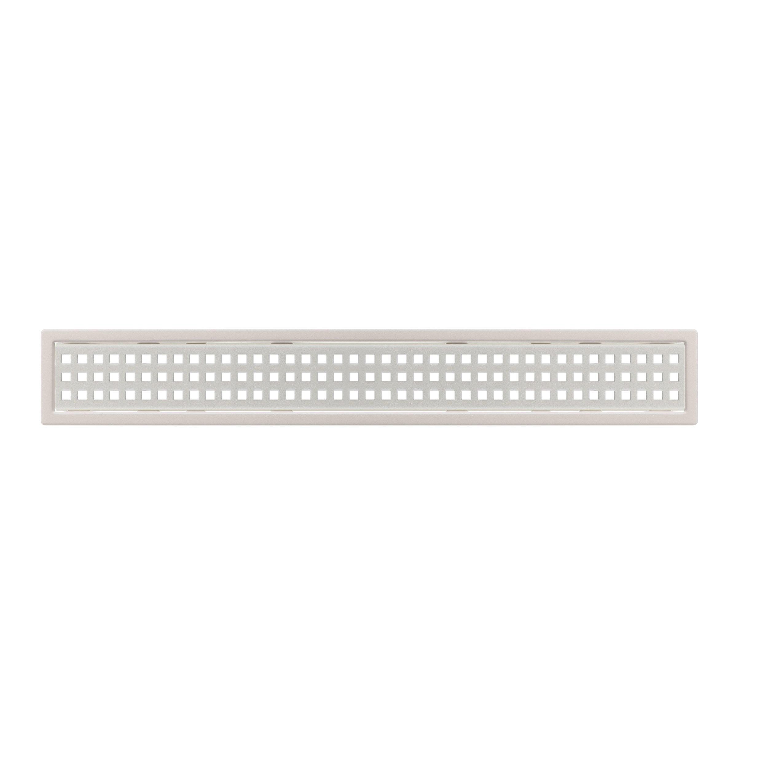 Schluter Kerdi-Line 3/4in. Frame 72in. Square Grate Greige
