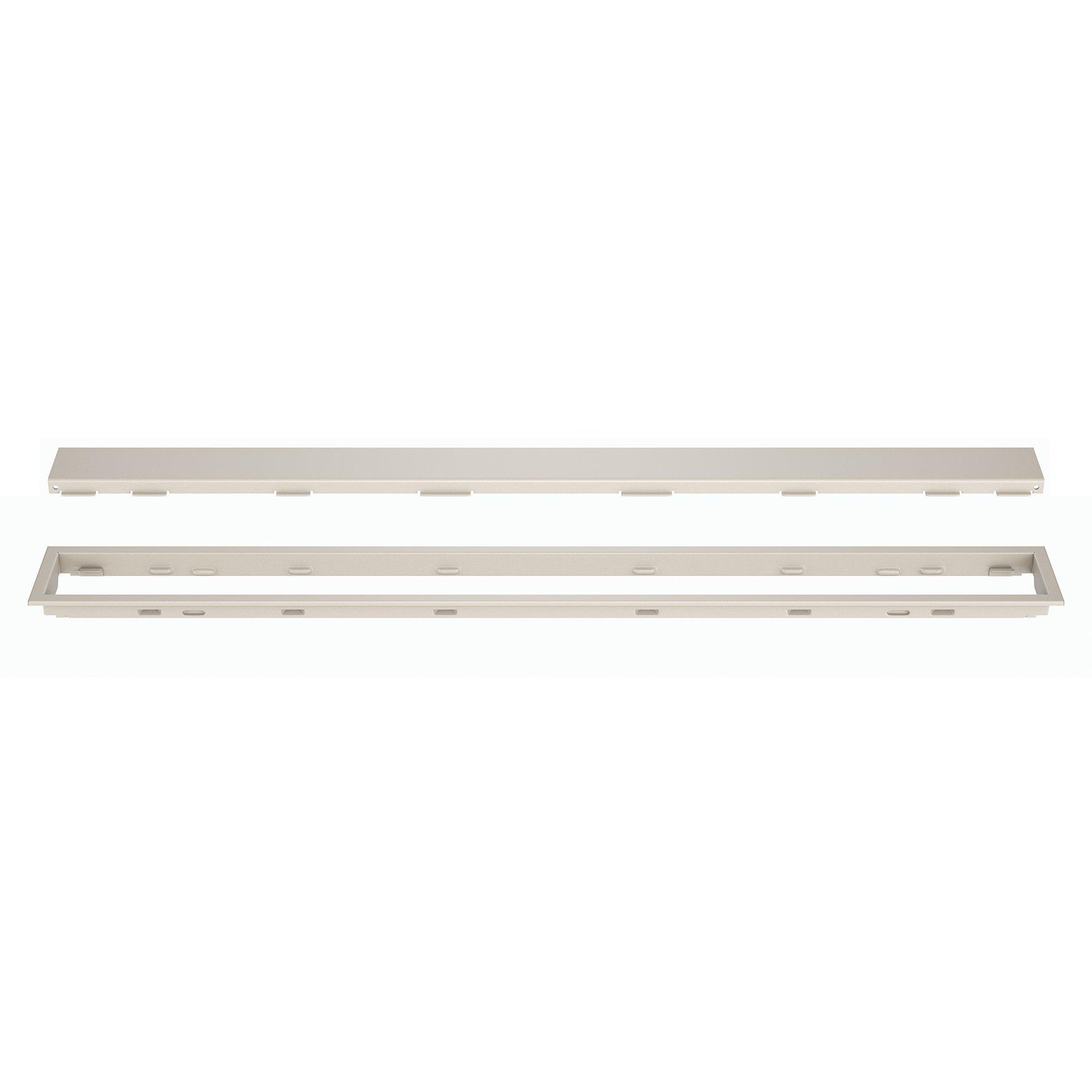 Schluter Kerdi-Line 3/4in. Frame 68in. Solid Grate Cream