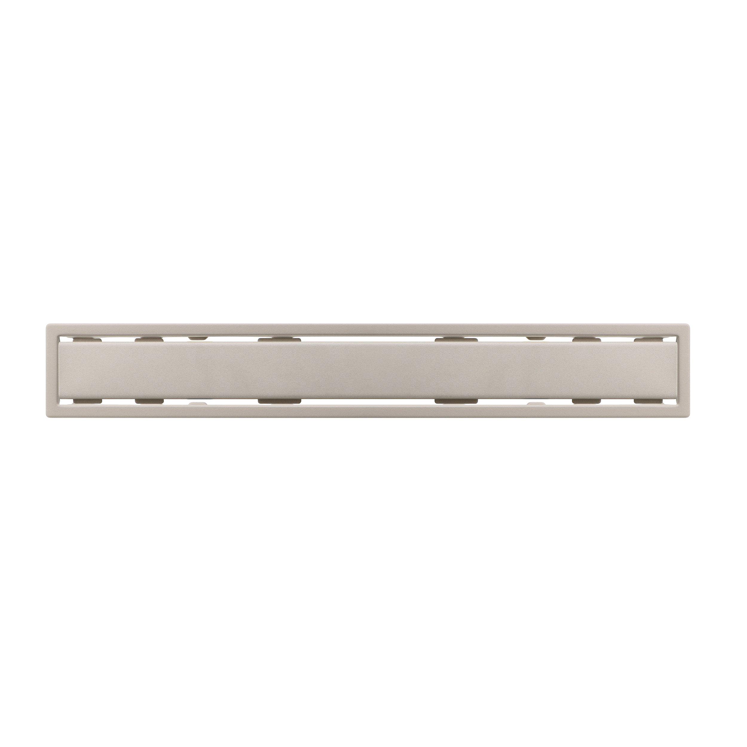 Schluter Kerdi-Line 3/4in. Frame 68in. Solid Grate Cream