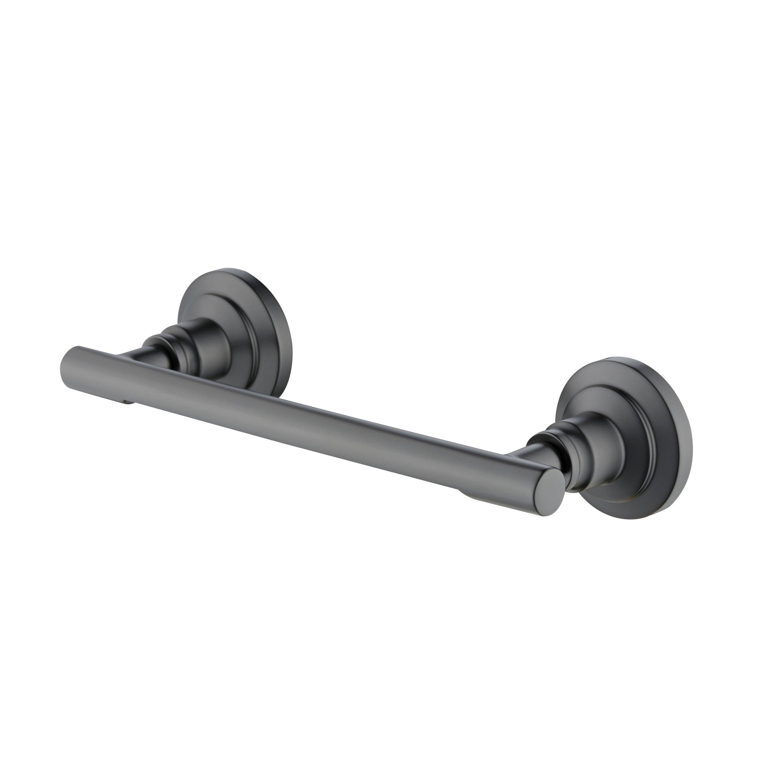 Jolie Matte Black Toilet Paper Holder
