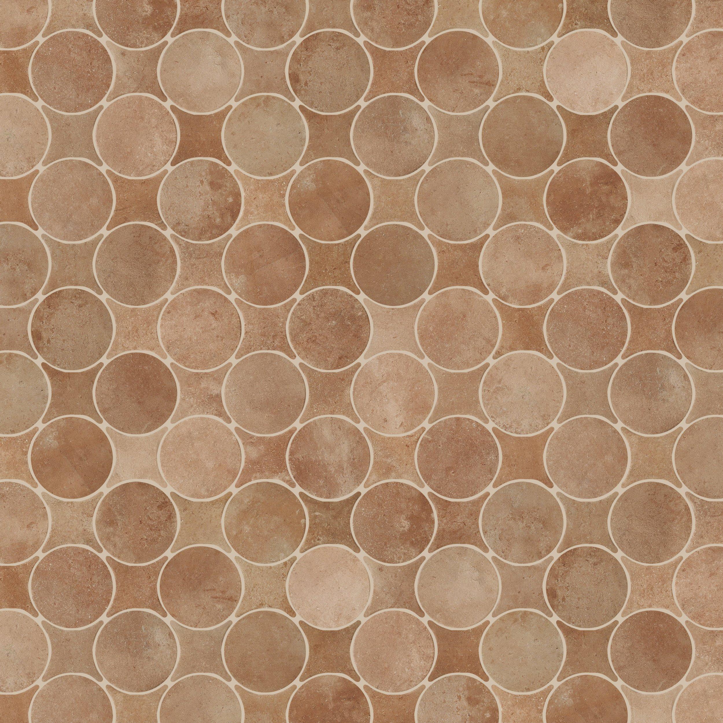 Taos Terracotta Porcelain Mosaic