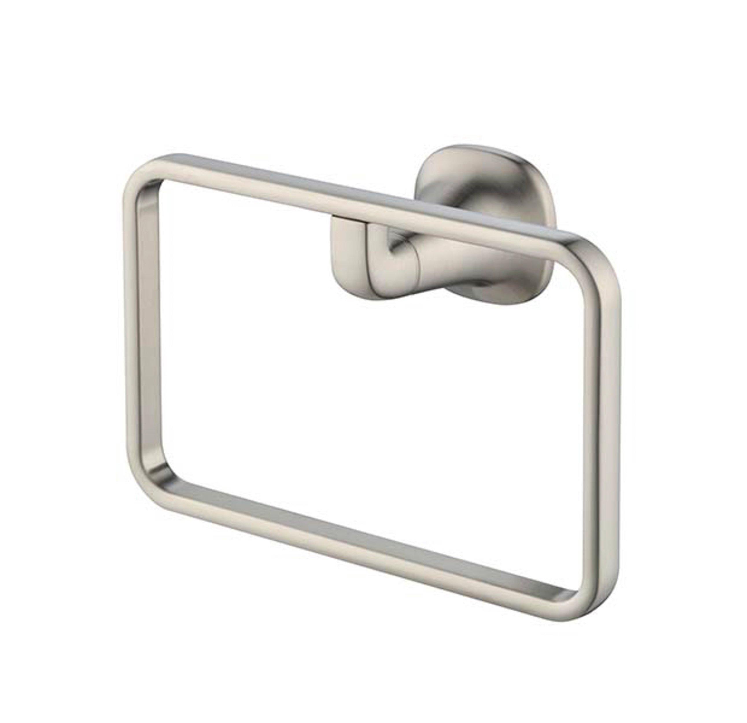 Addison Brushed Nickel Towel Ring