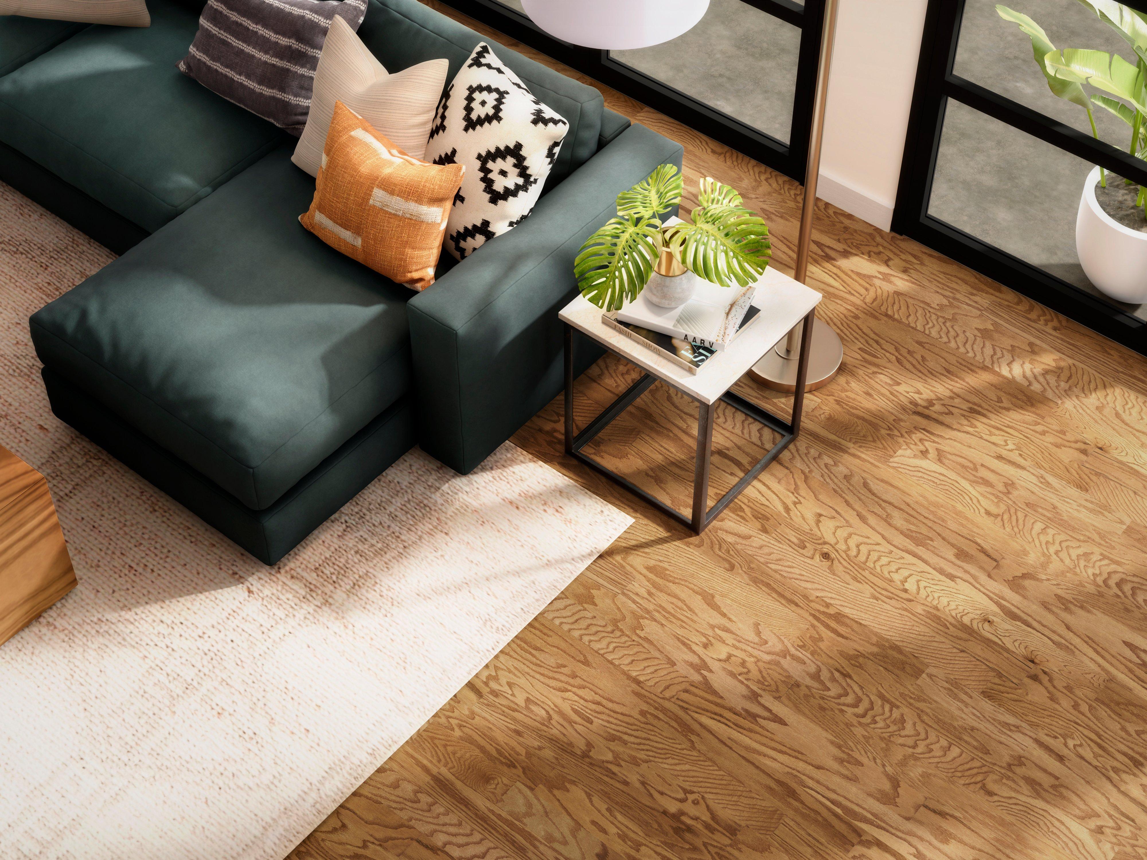 Caramel Red Oak Smooth Engineered Hardwood