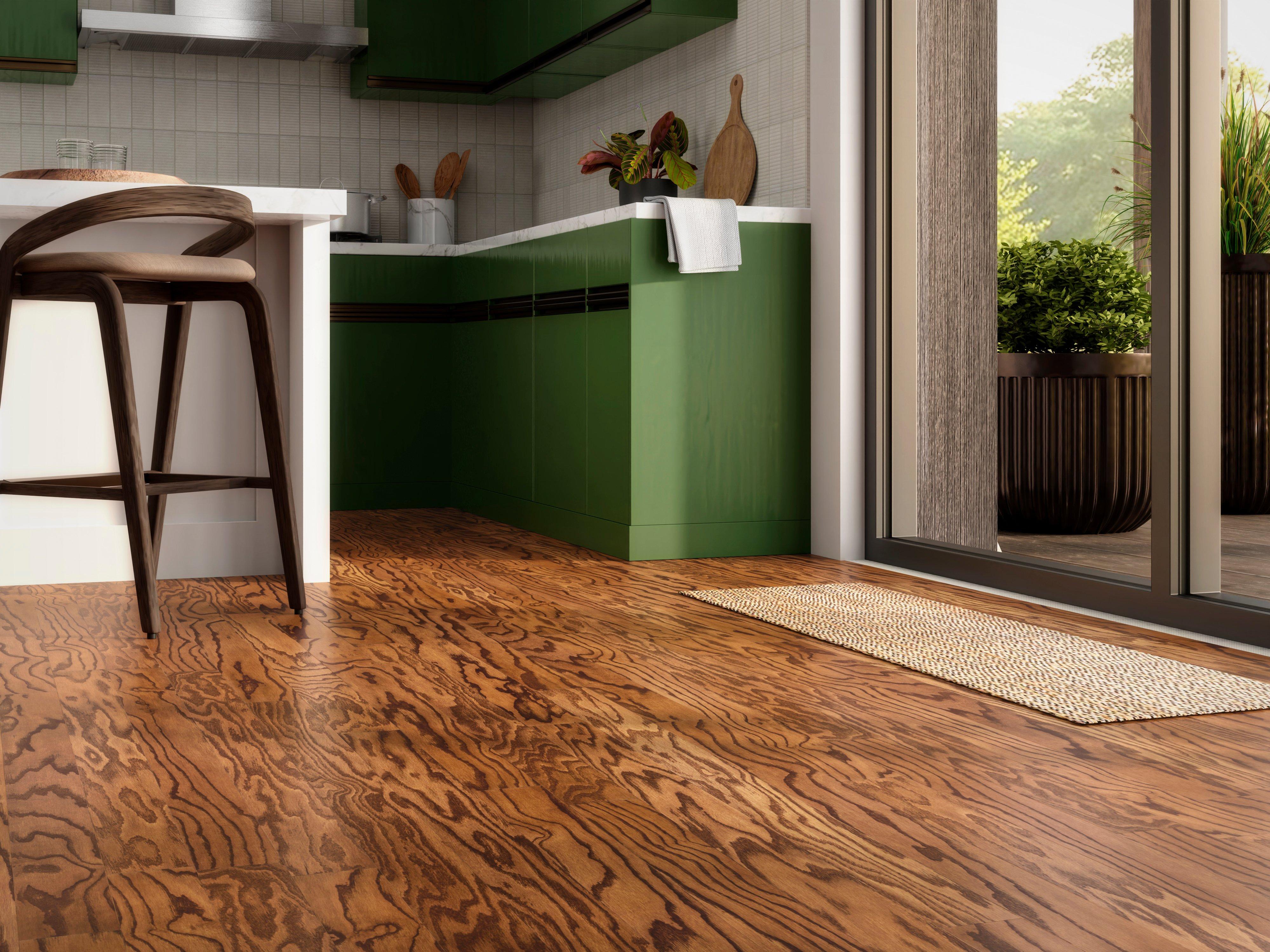 Gunstock Red Oak Smooth Engineered Hardwood