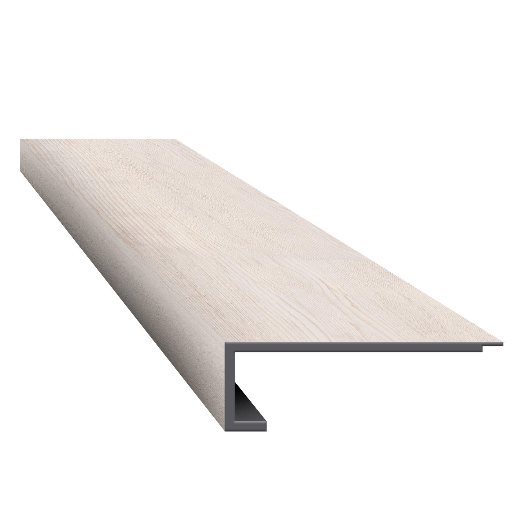 Sea Glass Beach 47in. Vinyl Square First Stair Nosing