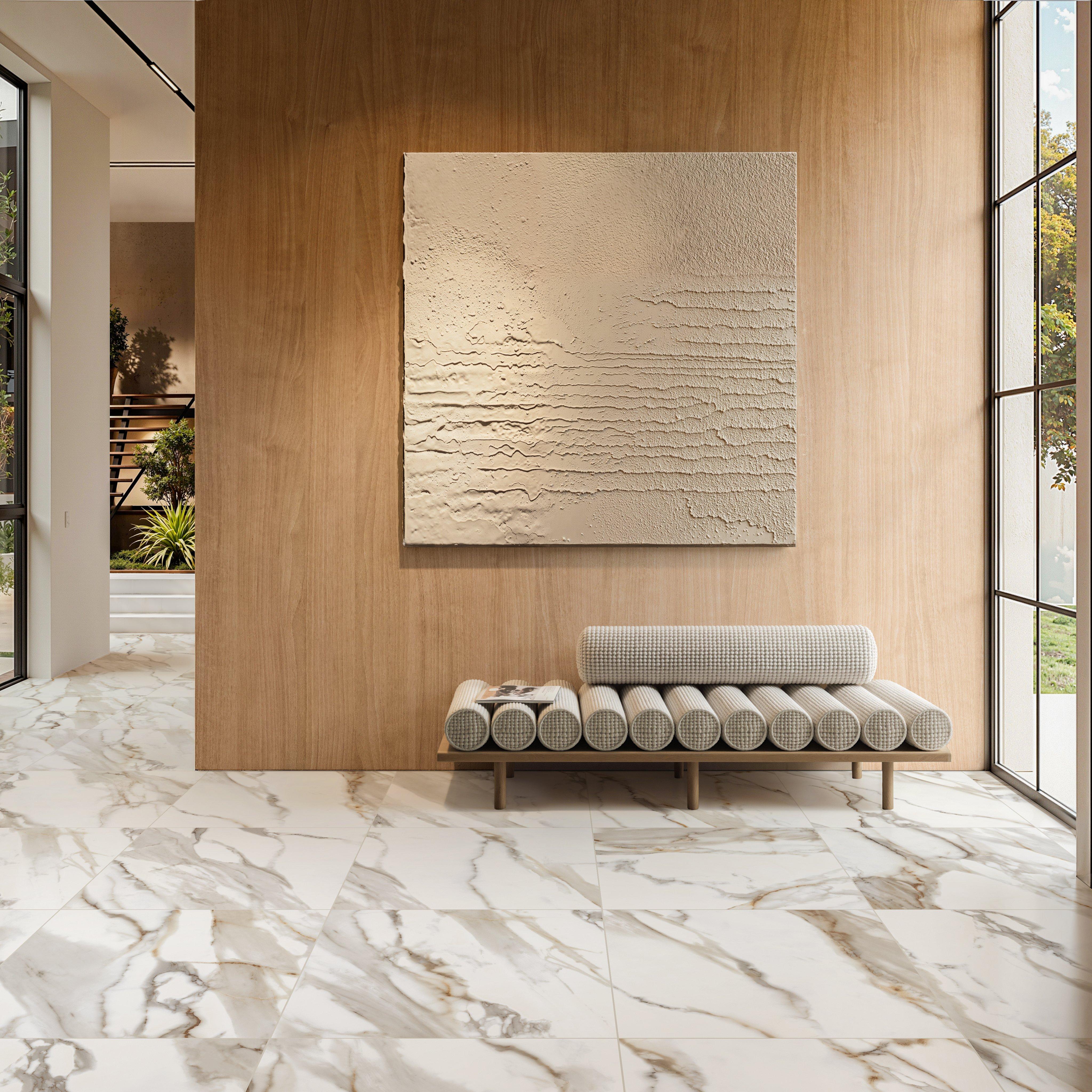 Elizabeth Oro Matte Porcelain Tile