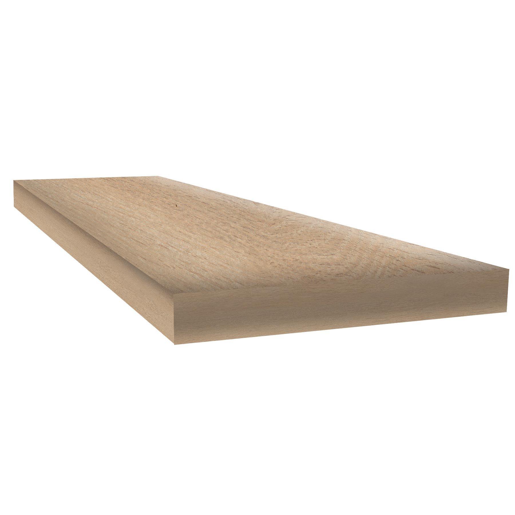 Provencial Oak 48in. Laminate Square Return