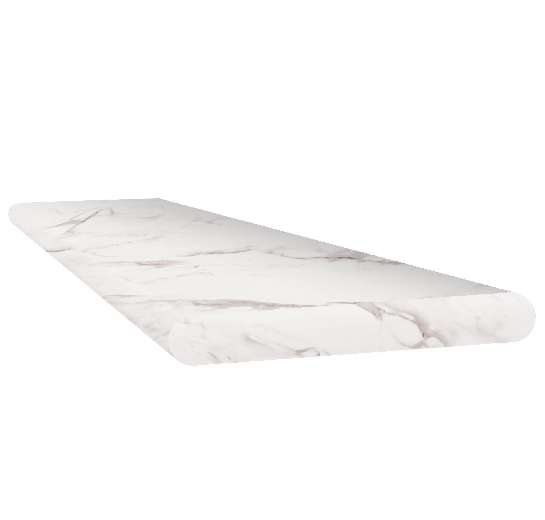 Ankara Marble 48in. Laminate Return