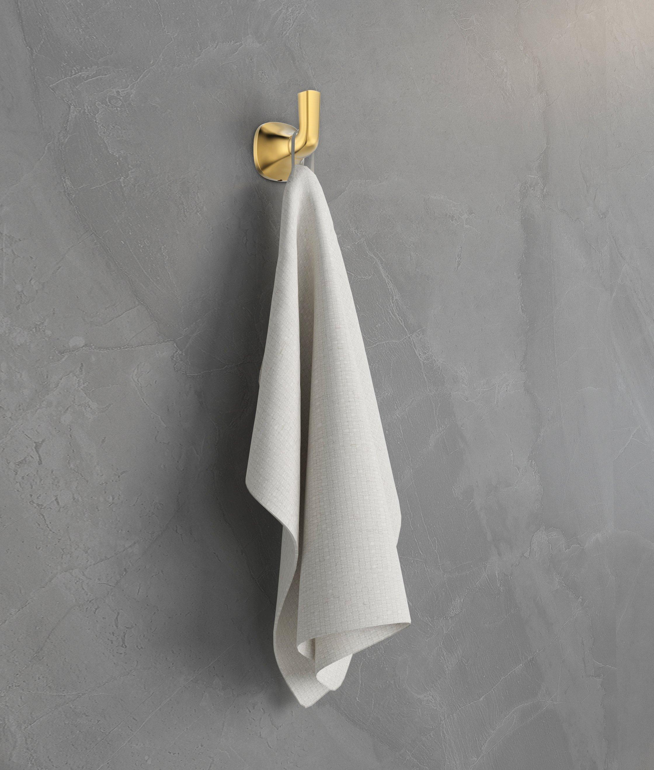 Addison Brushed Gold Robe Hook