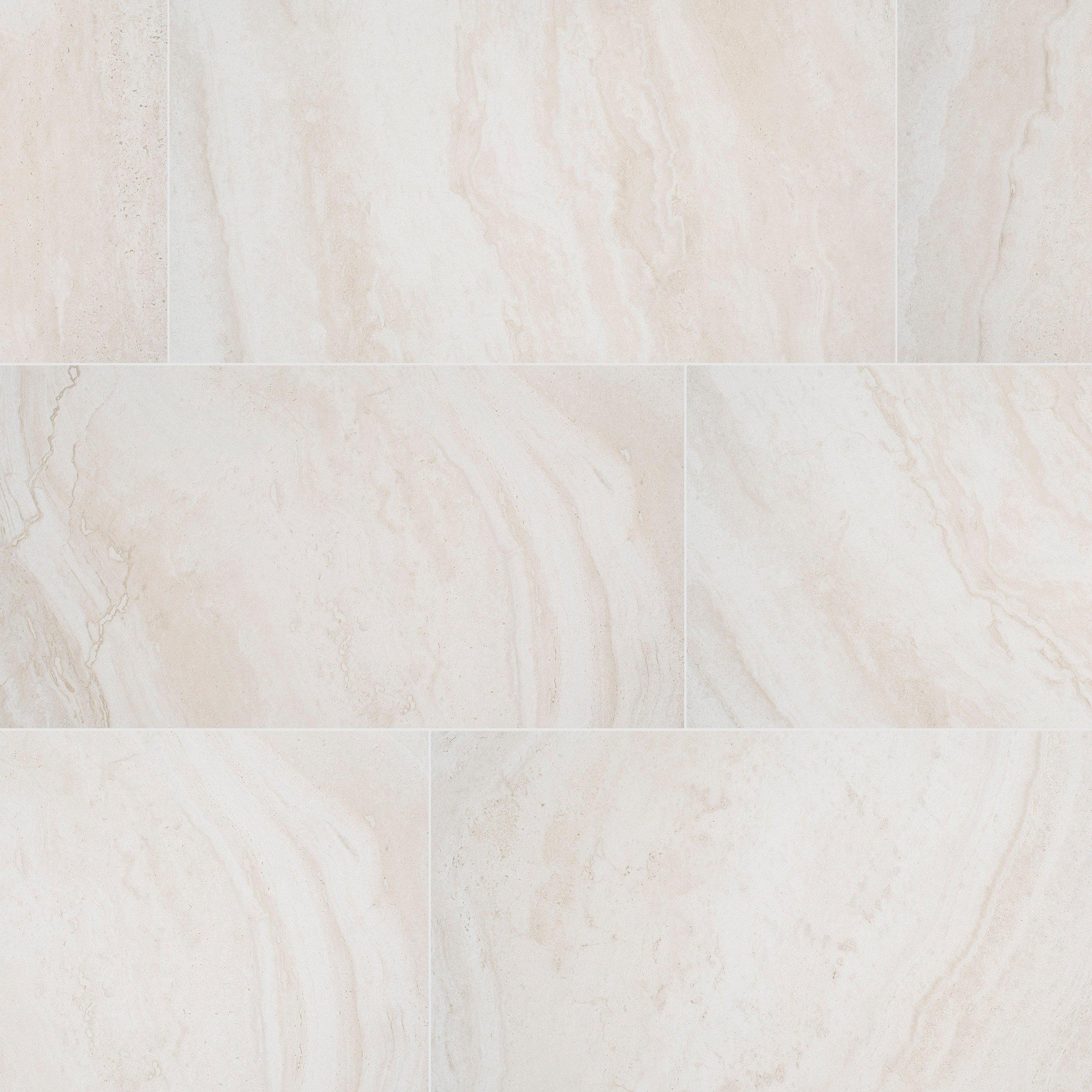 Chastain Ivory Matte Porcelain Tile