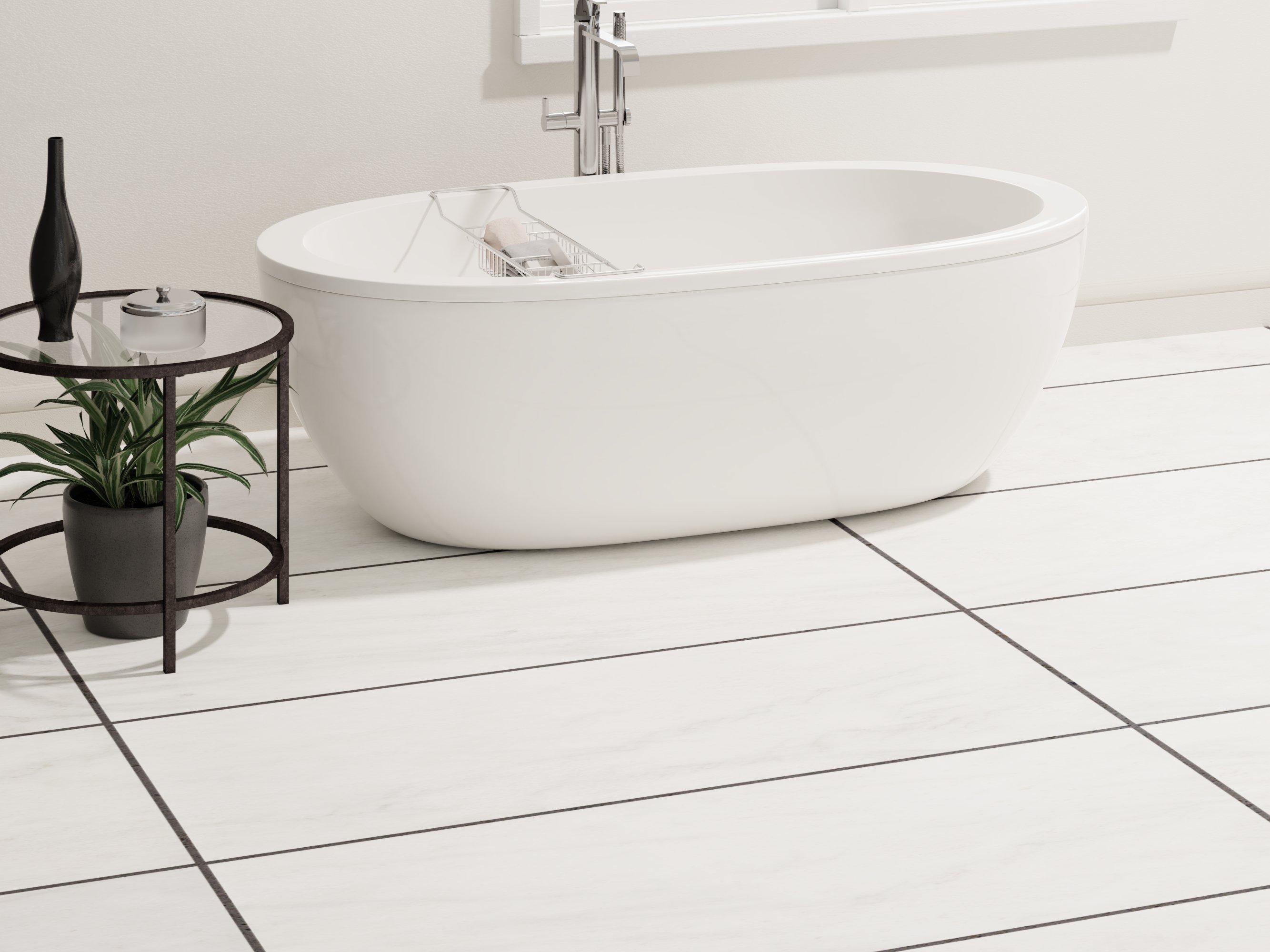 Andover III White Matte Porcelain Tile
