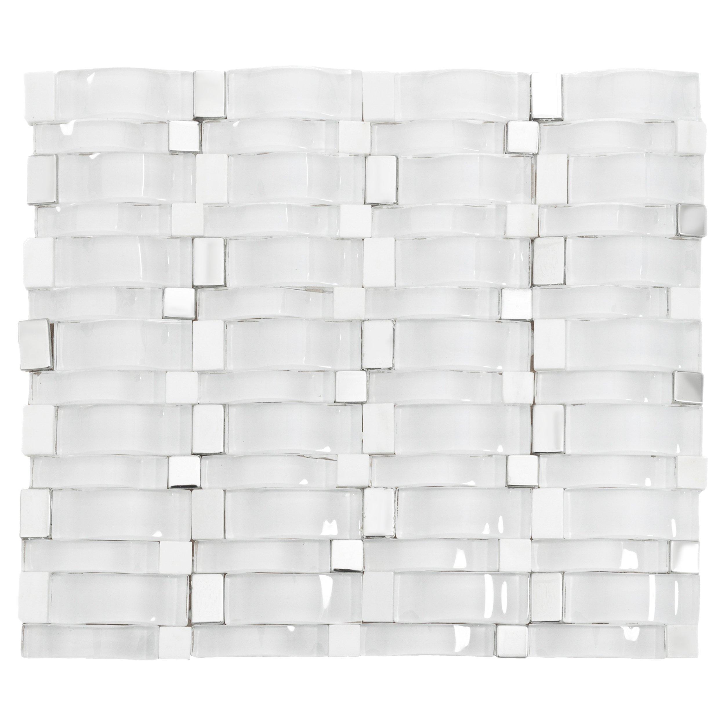 Maui Wave II Glass Mosaic