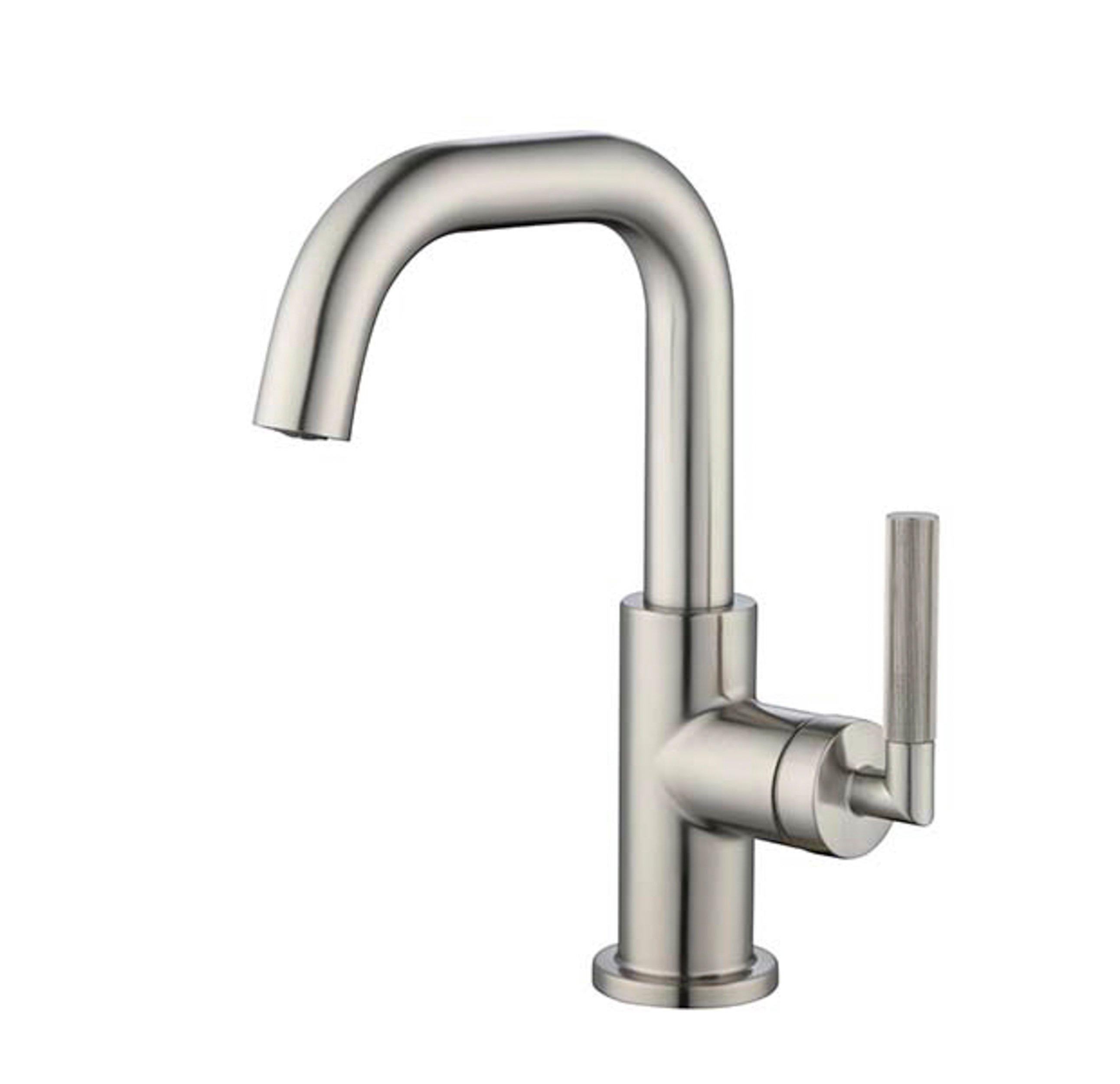 Lizzie Brushed Nickel Single Handle Bath Faucet