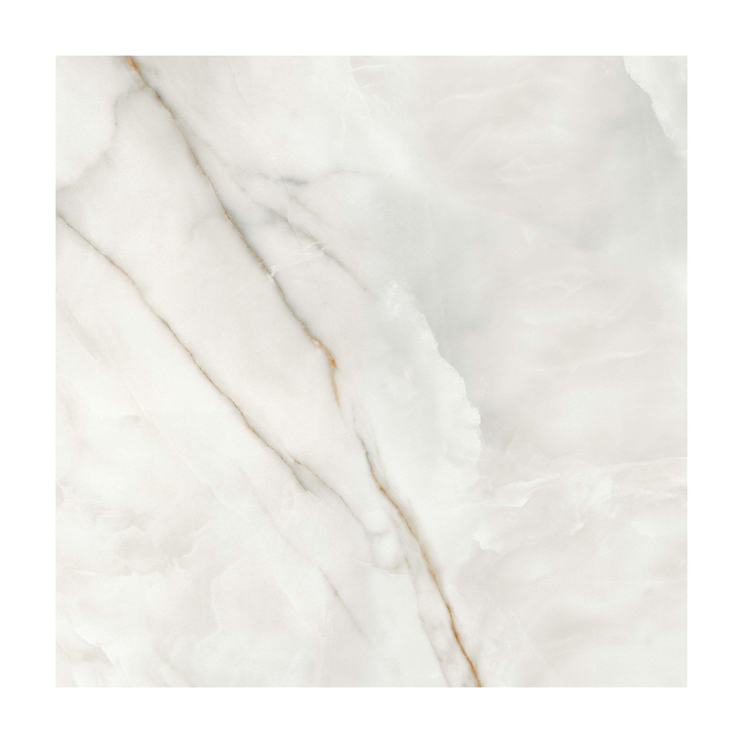 Ducale White Polished Porcelain Tile