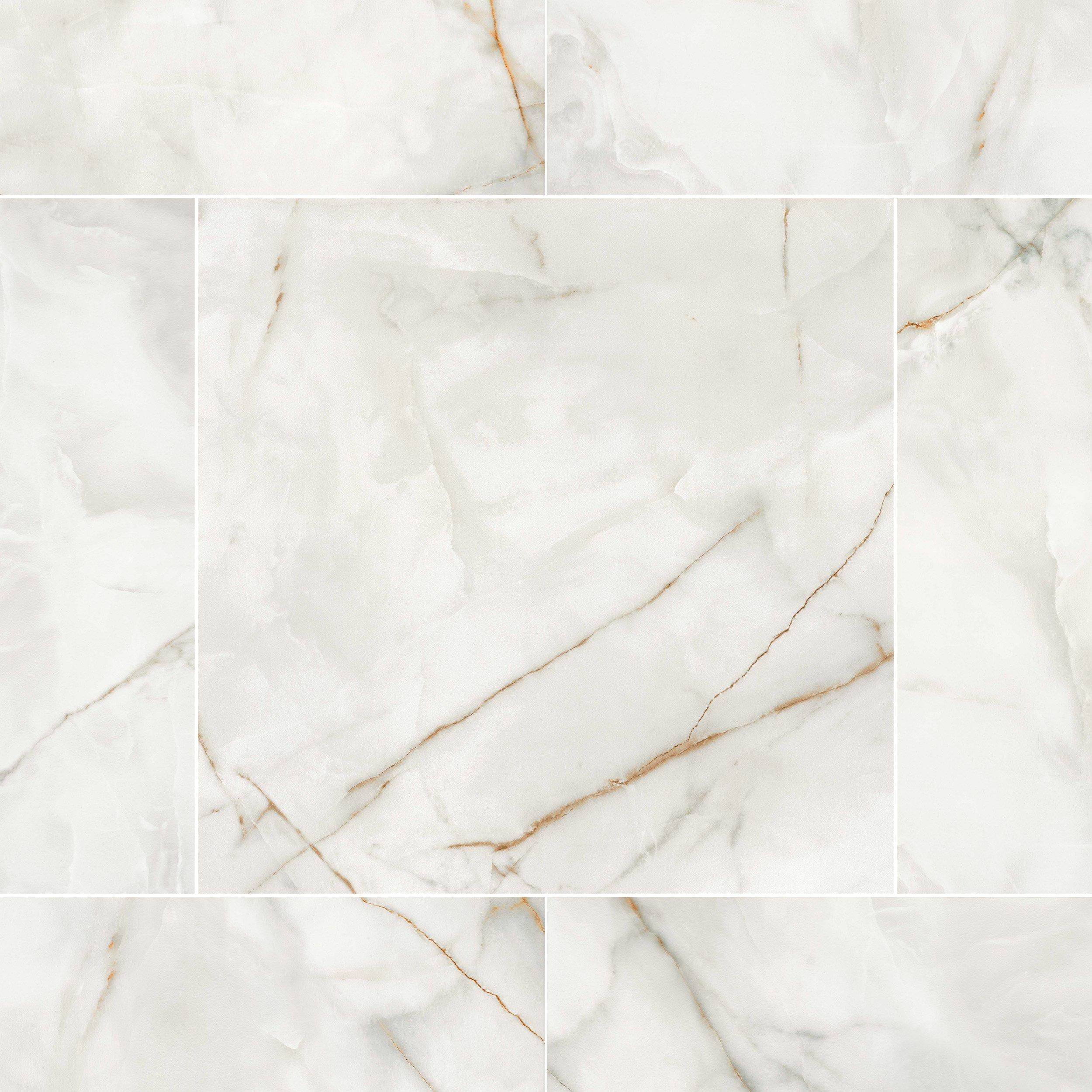Ducale III White Matte Porcelain Tile