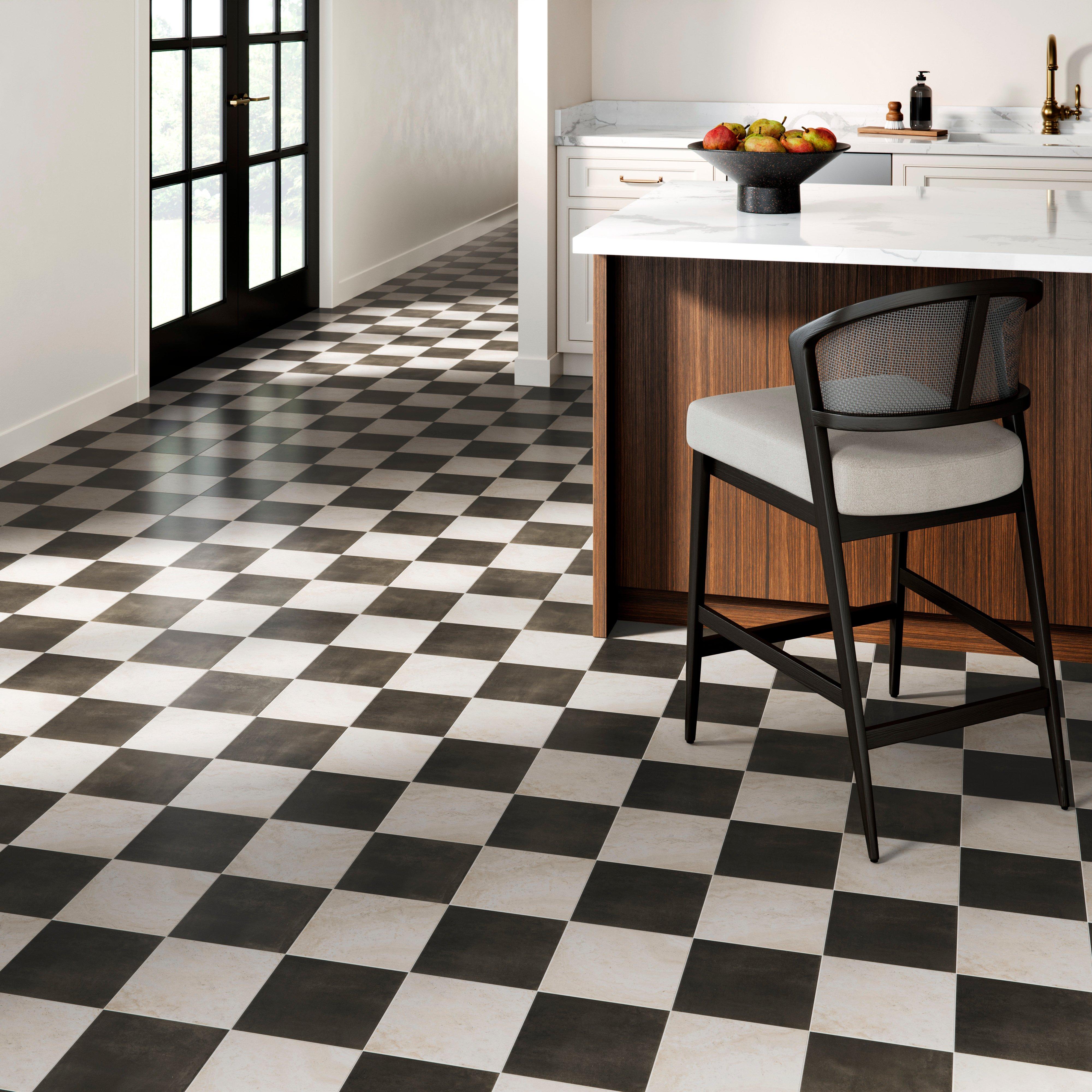 Limestone Matte Square Ceramic Tile