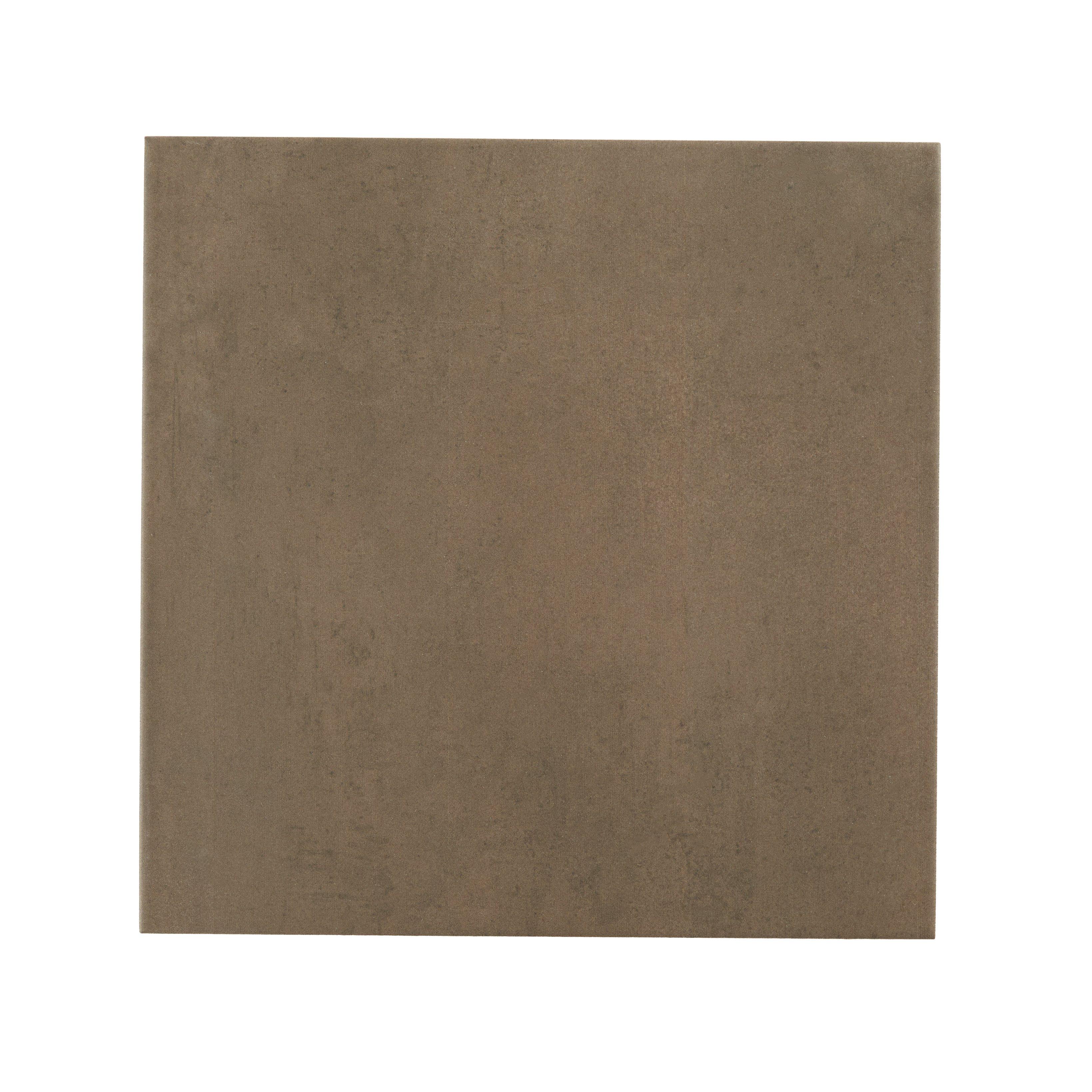 Umber Matte Square Ceramic Tile