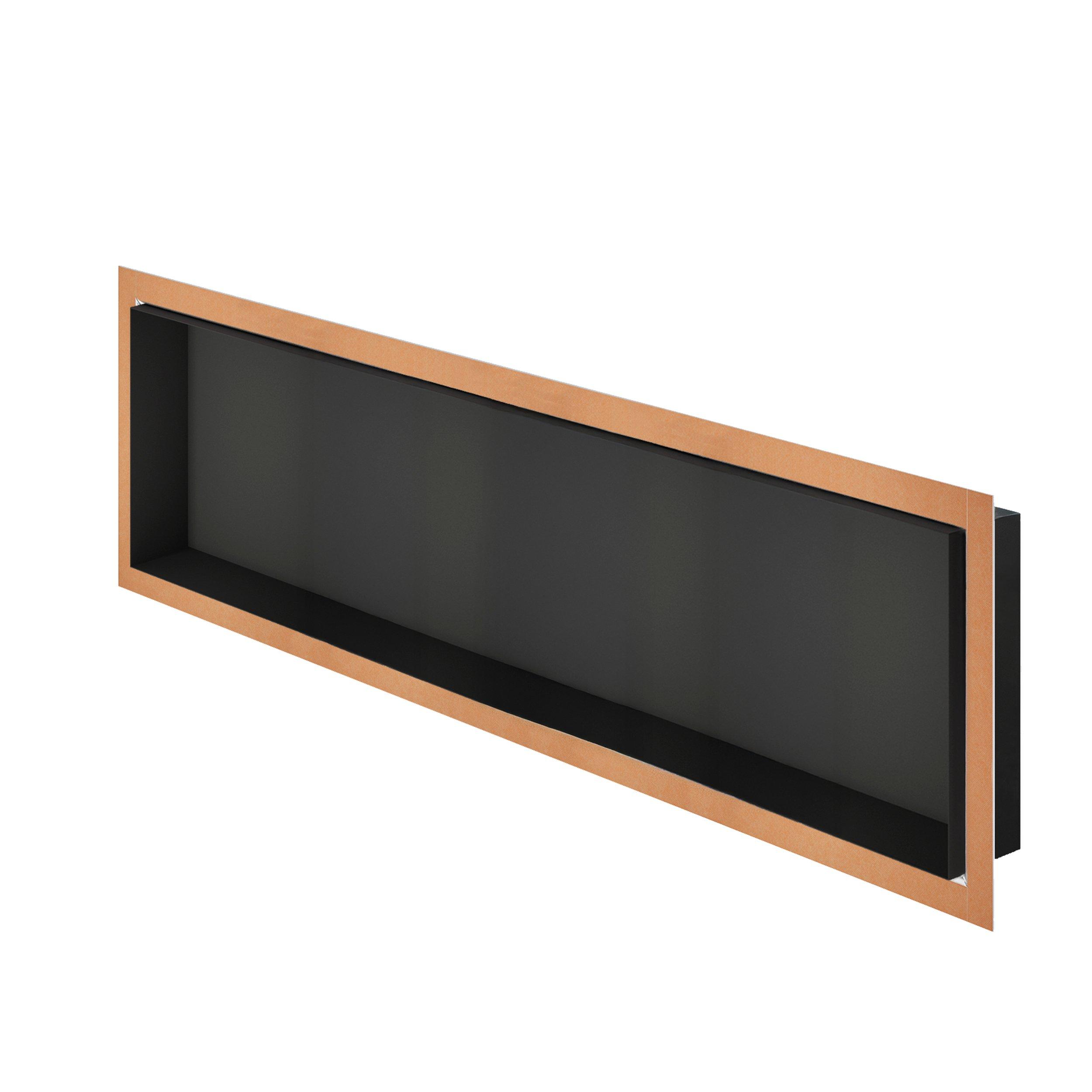 Schluter Design 12x48 Matte Black Shower Niche
