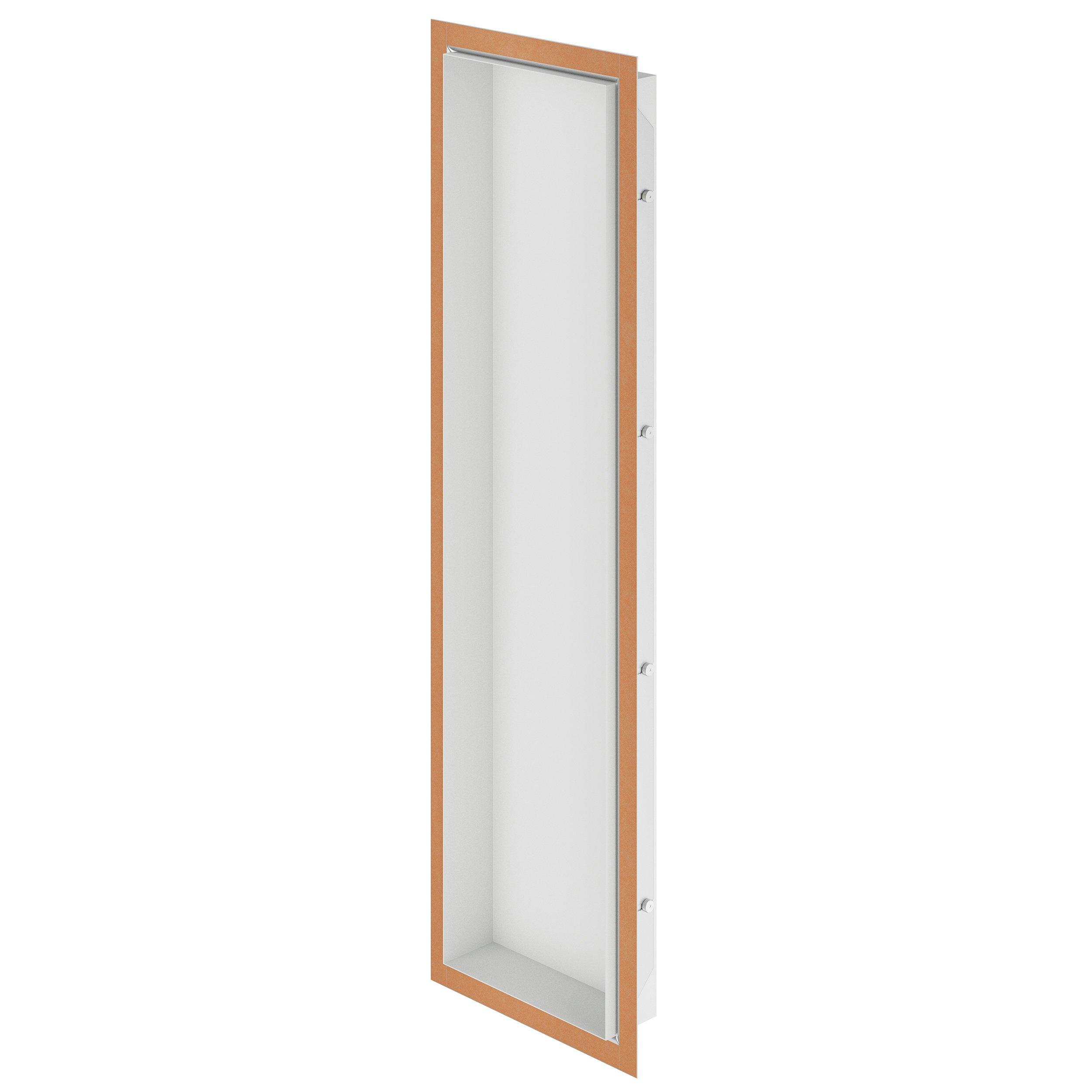 Schluter Design 12x48 Matte White Shower Niche