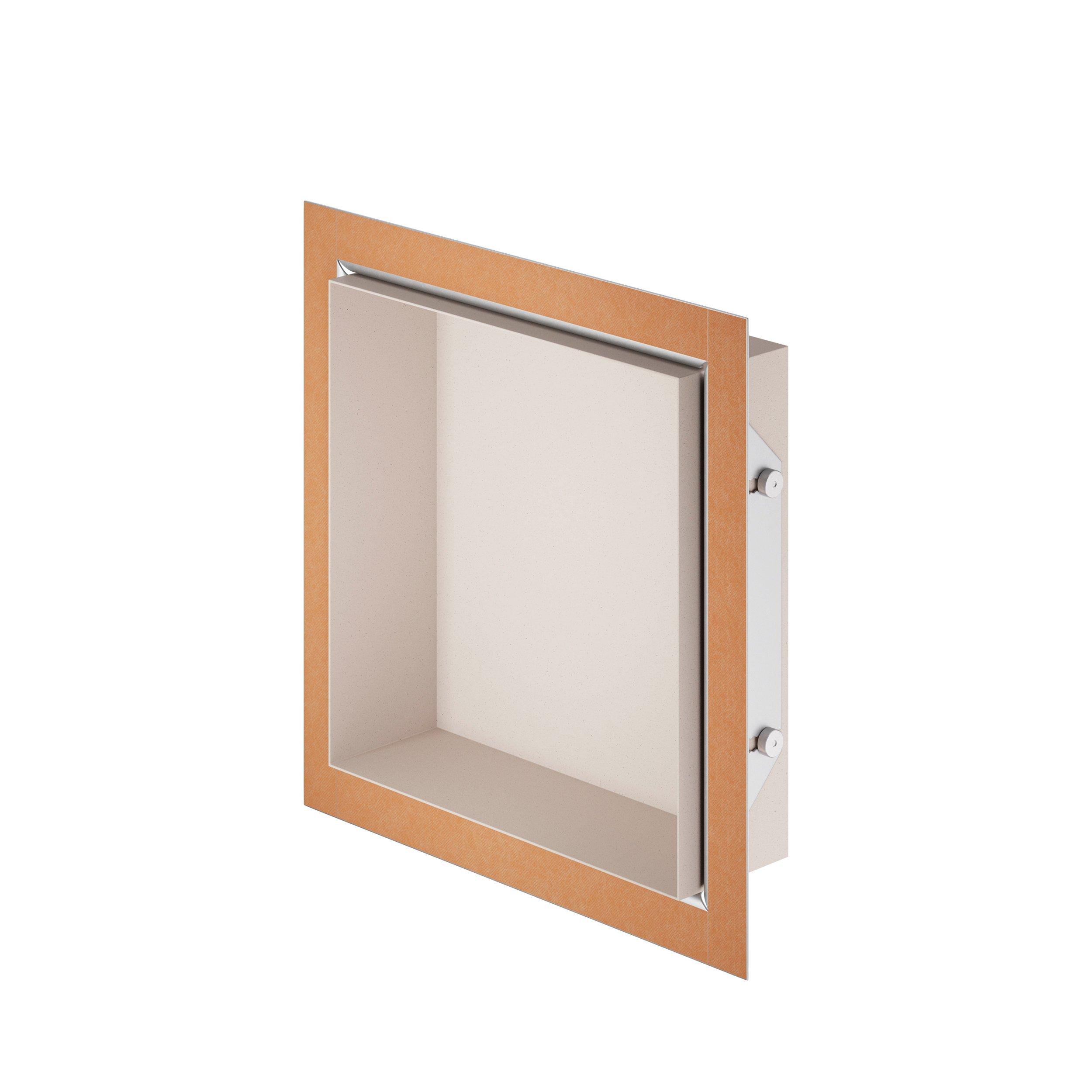 Schluter Design 12x12 Ivory Shower Niche