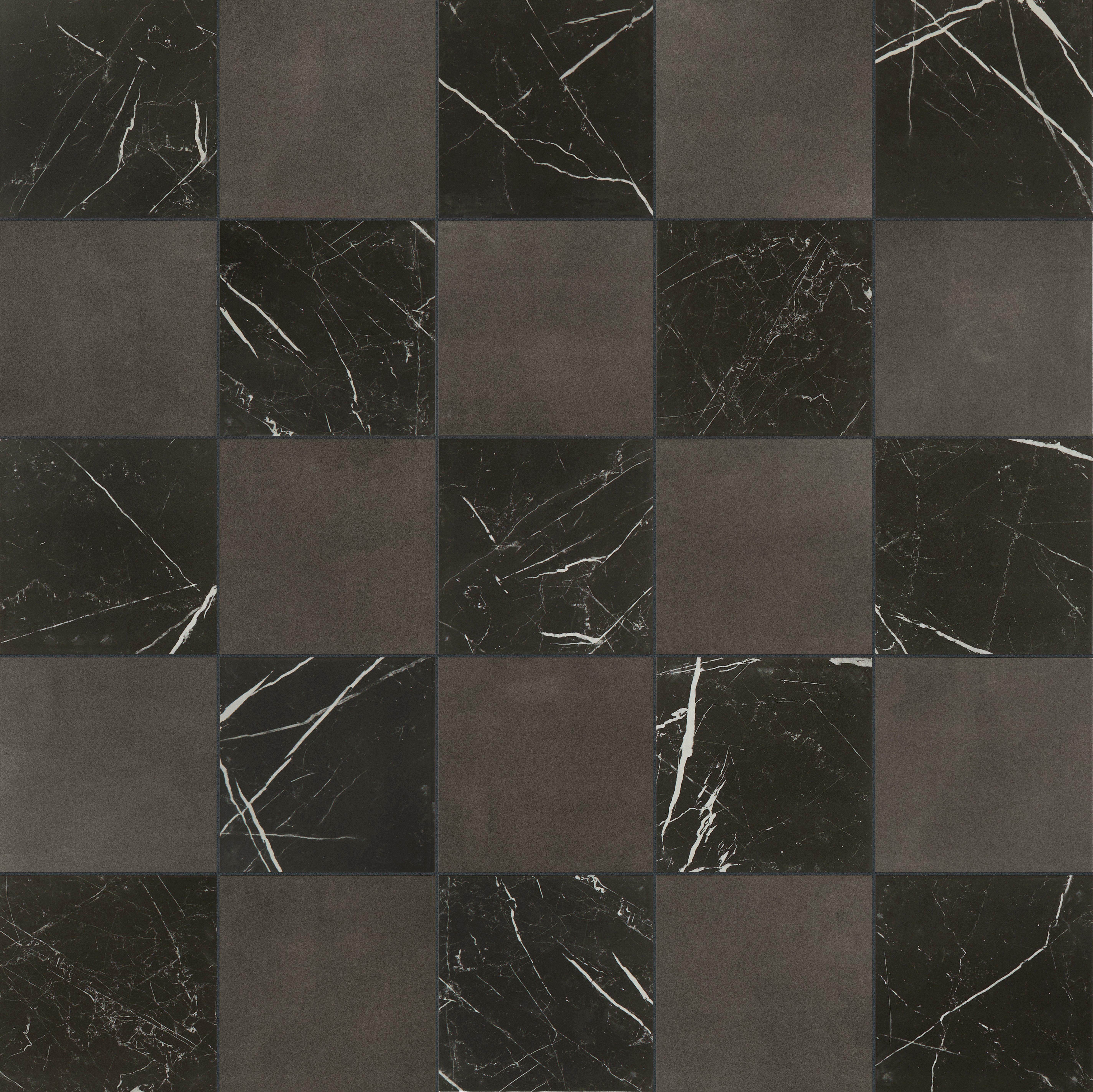 Midnight Matte Square Ceramic Tile