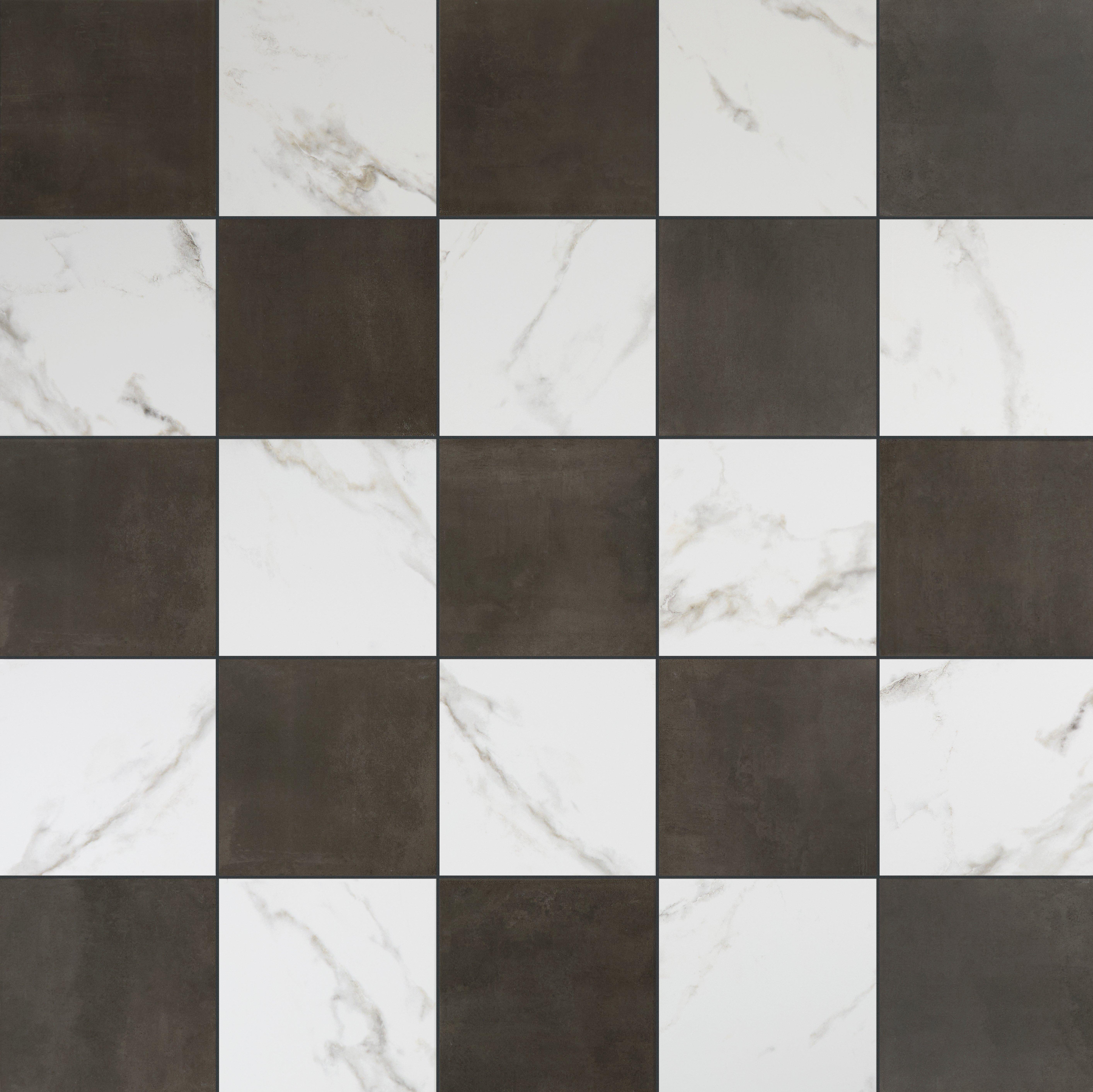 Marble Art Matte Square Ceramic Tile