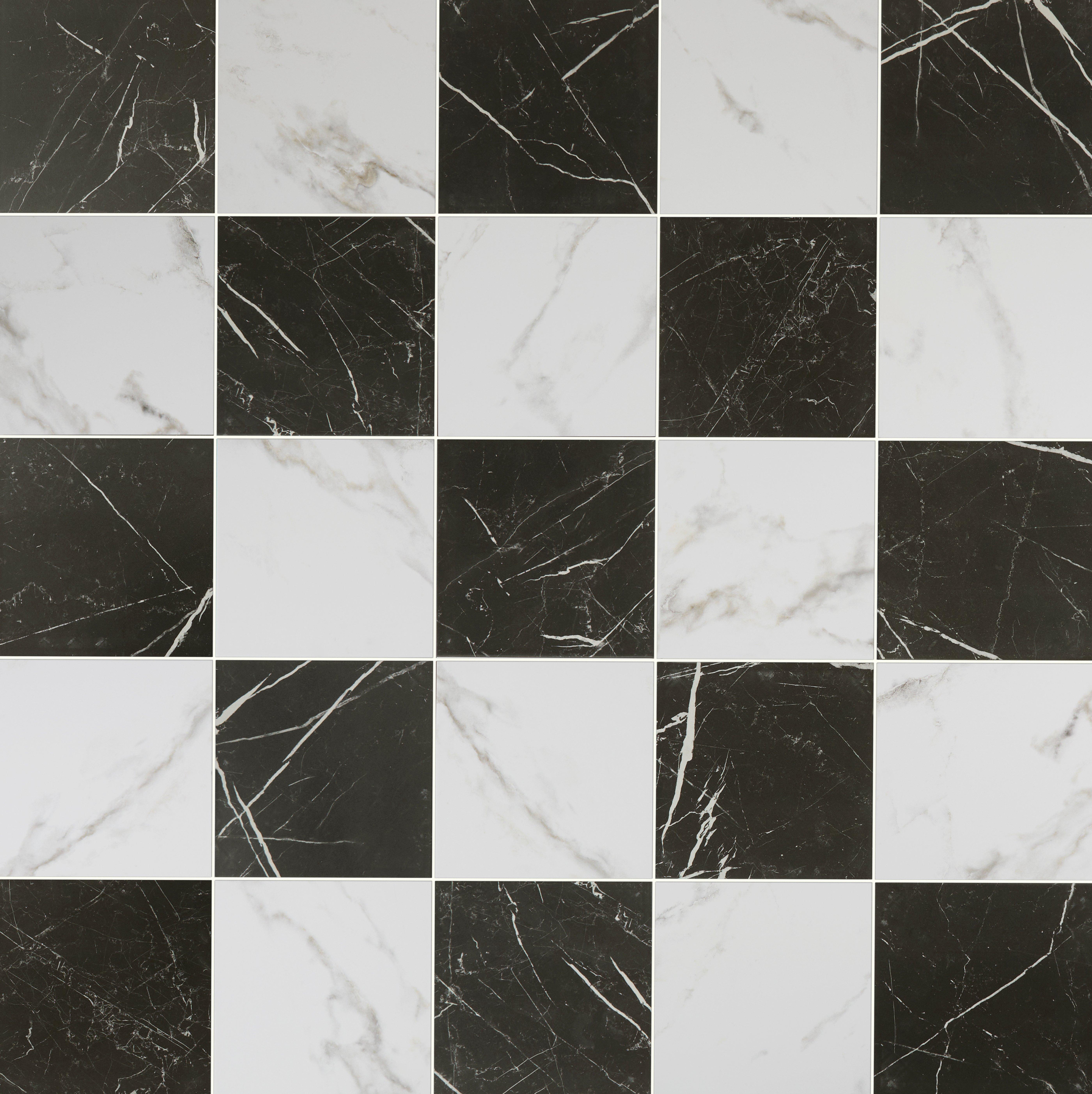 Marble Art Matte Square Ceramic Tile