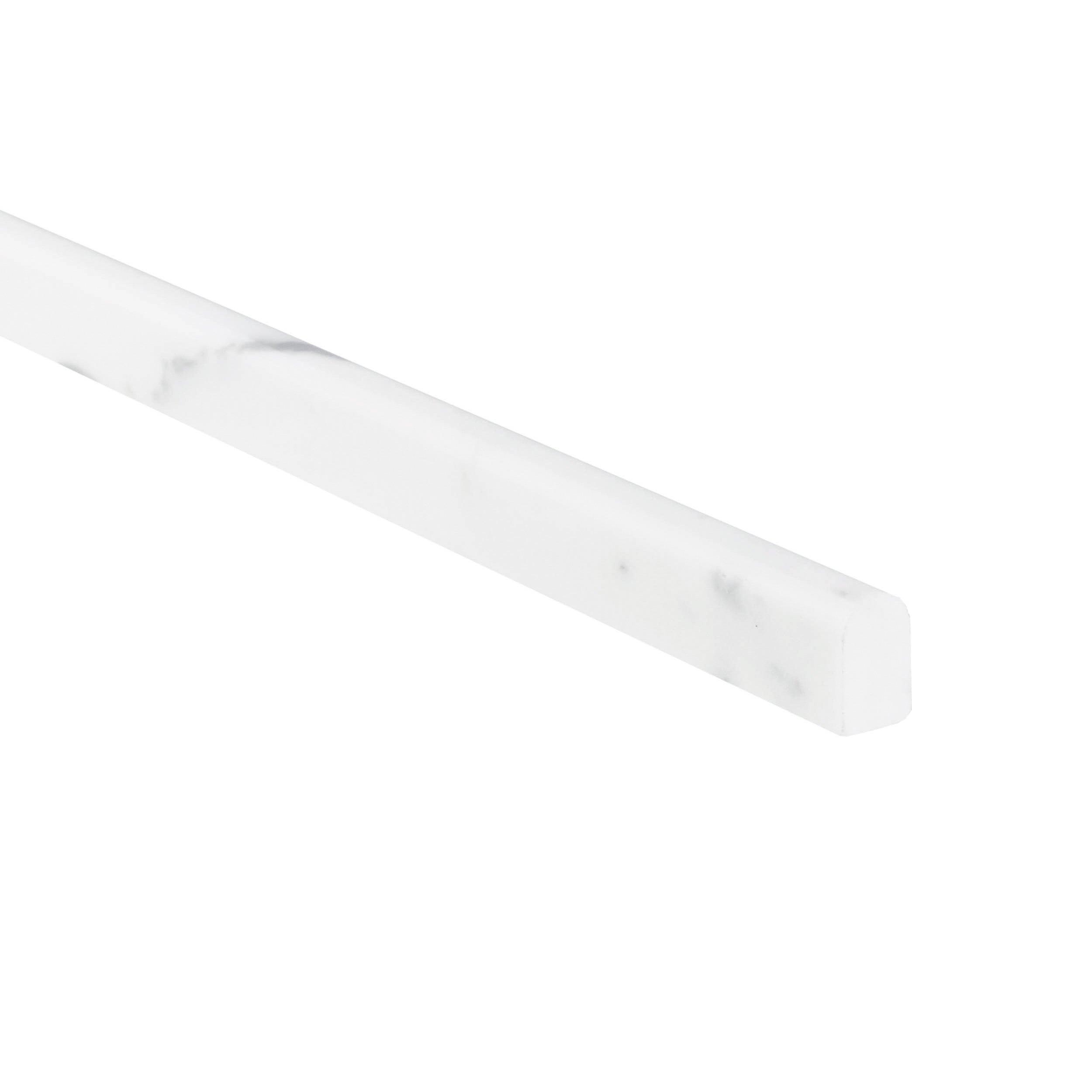 Statuario Honed Marble Pencil