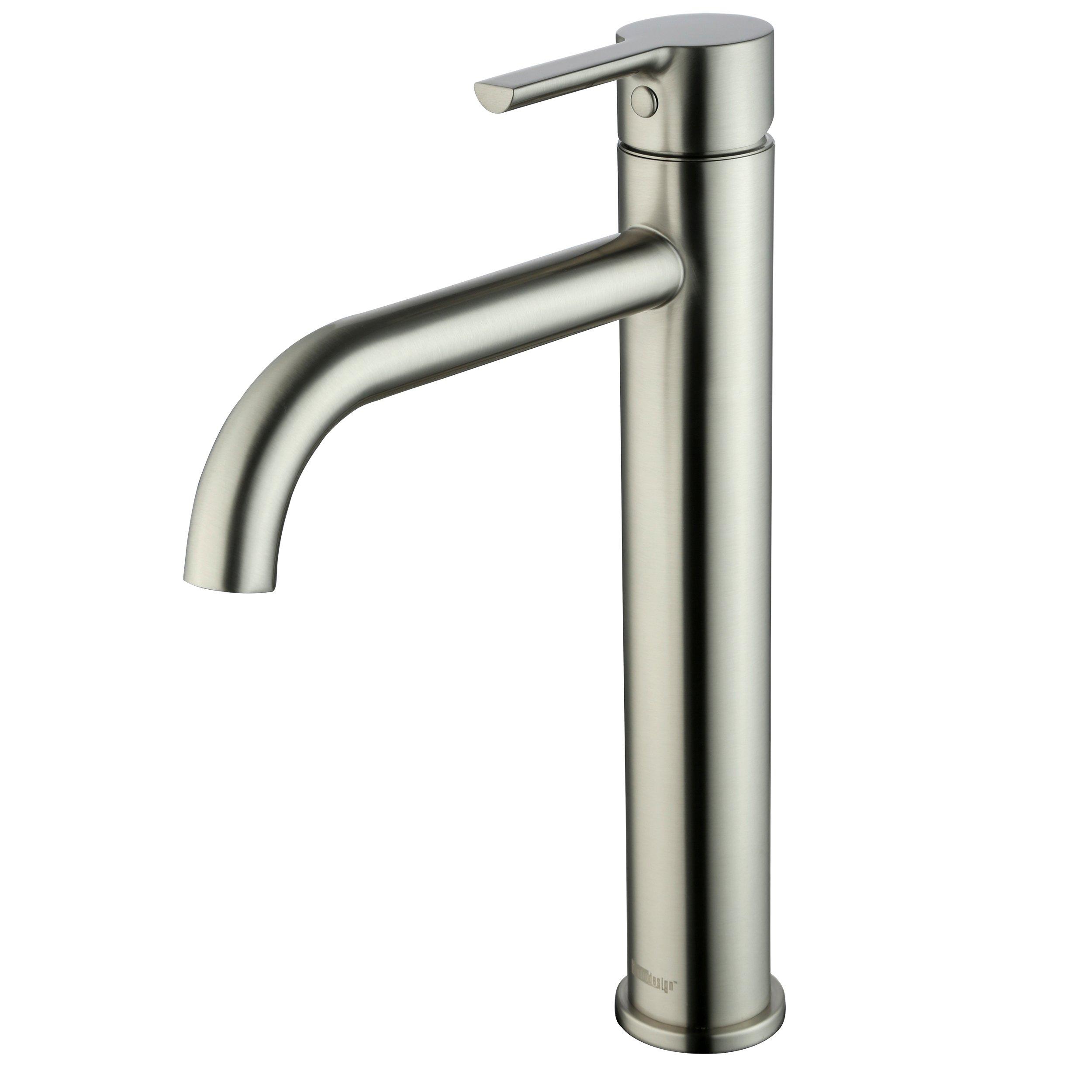 Milos Brushed Nickel Faucet