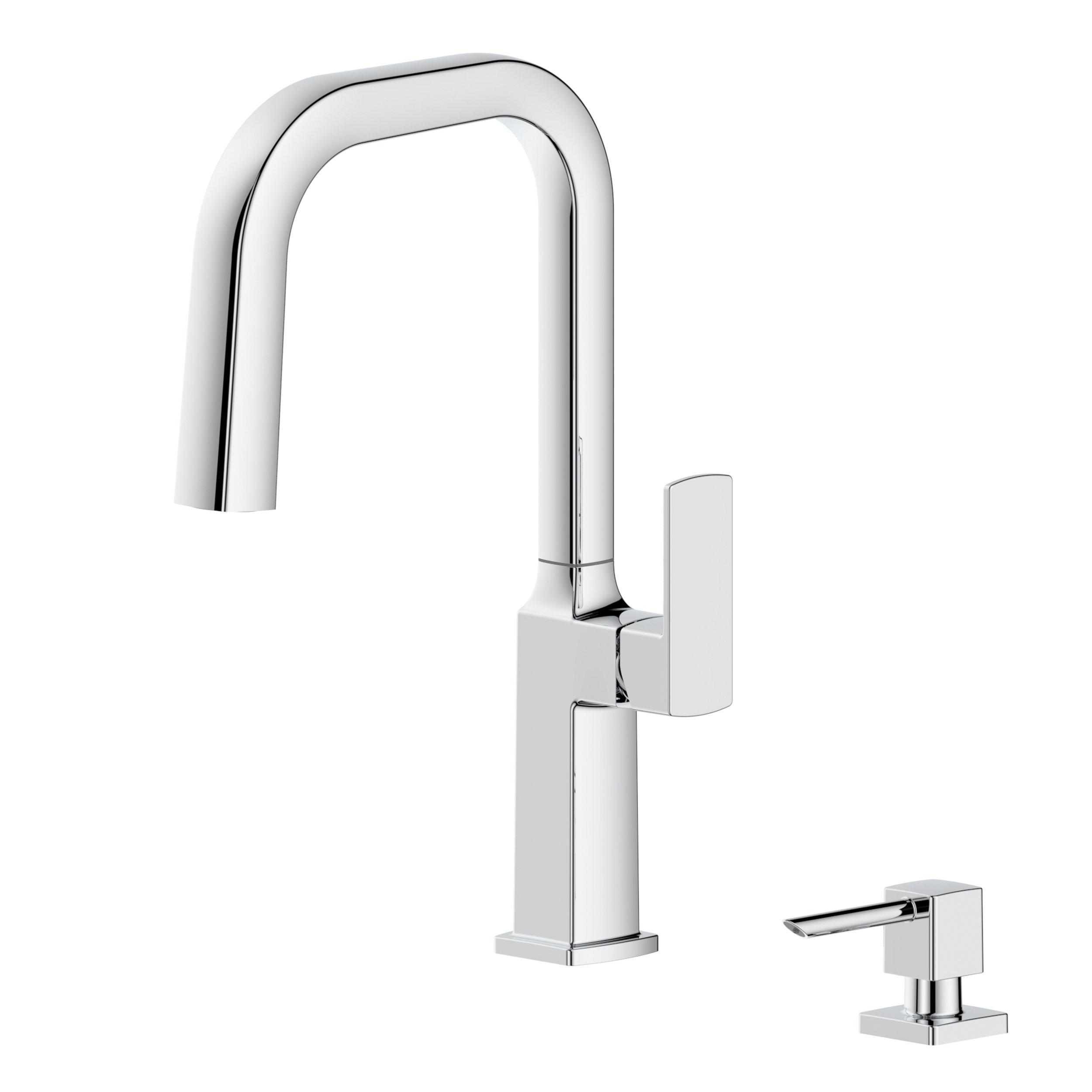 Adonis Pull Down Chrome Kitchen Faucet