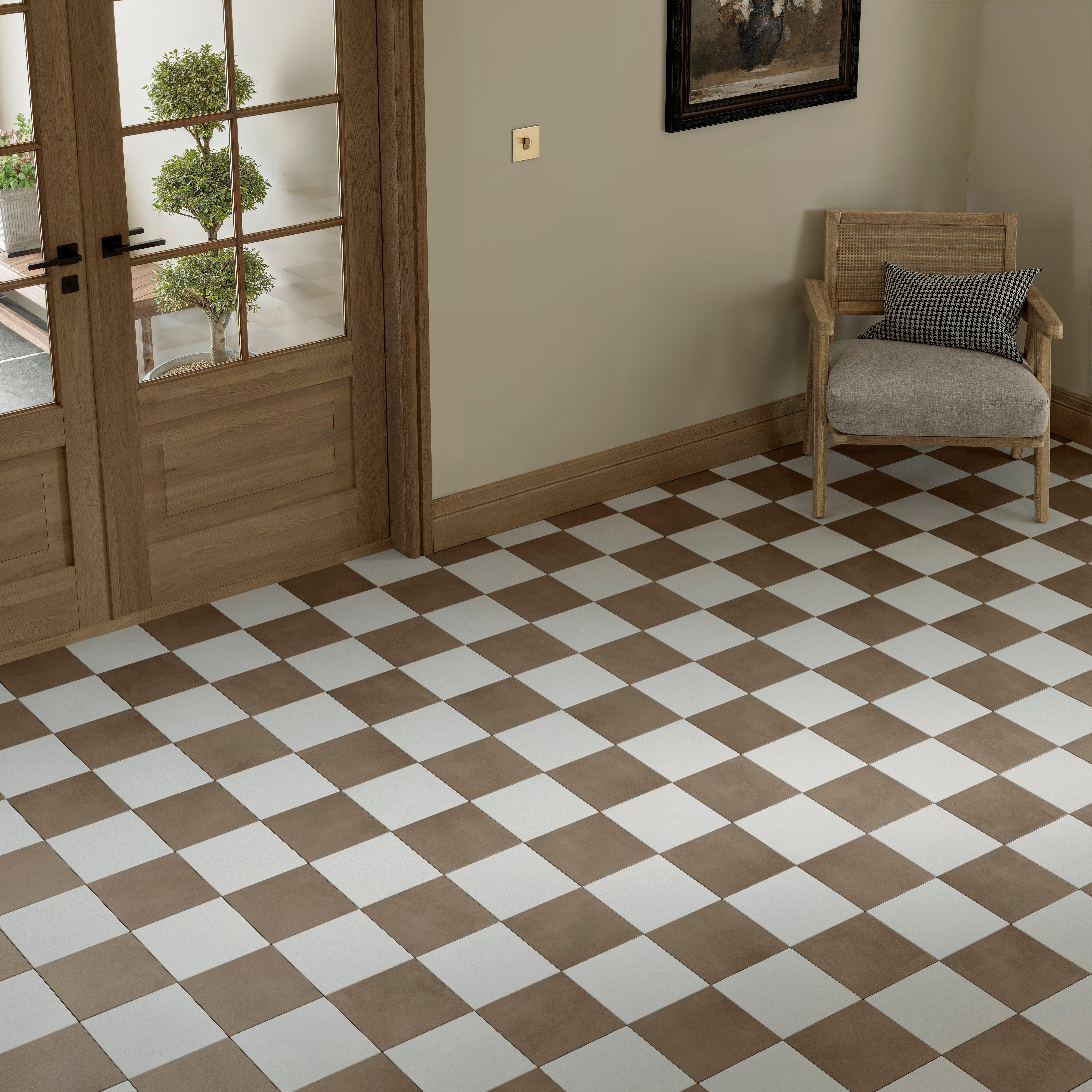 Ivory Matte Ceramic Tile