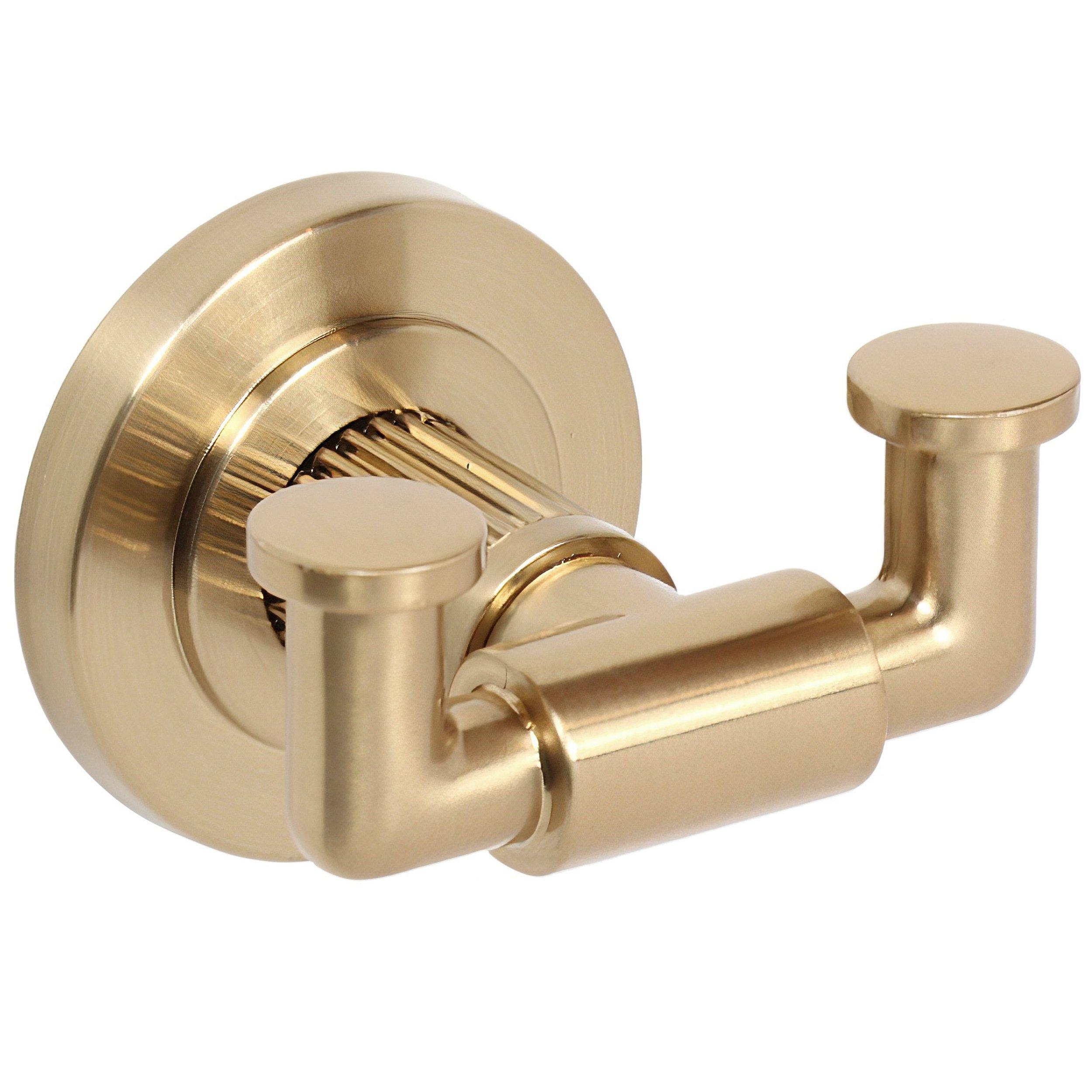 Basel Brushed Gold Robe Hook
