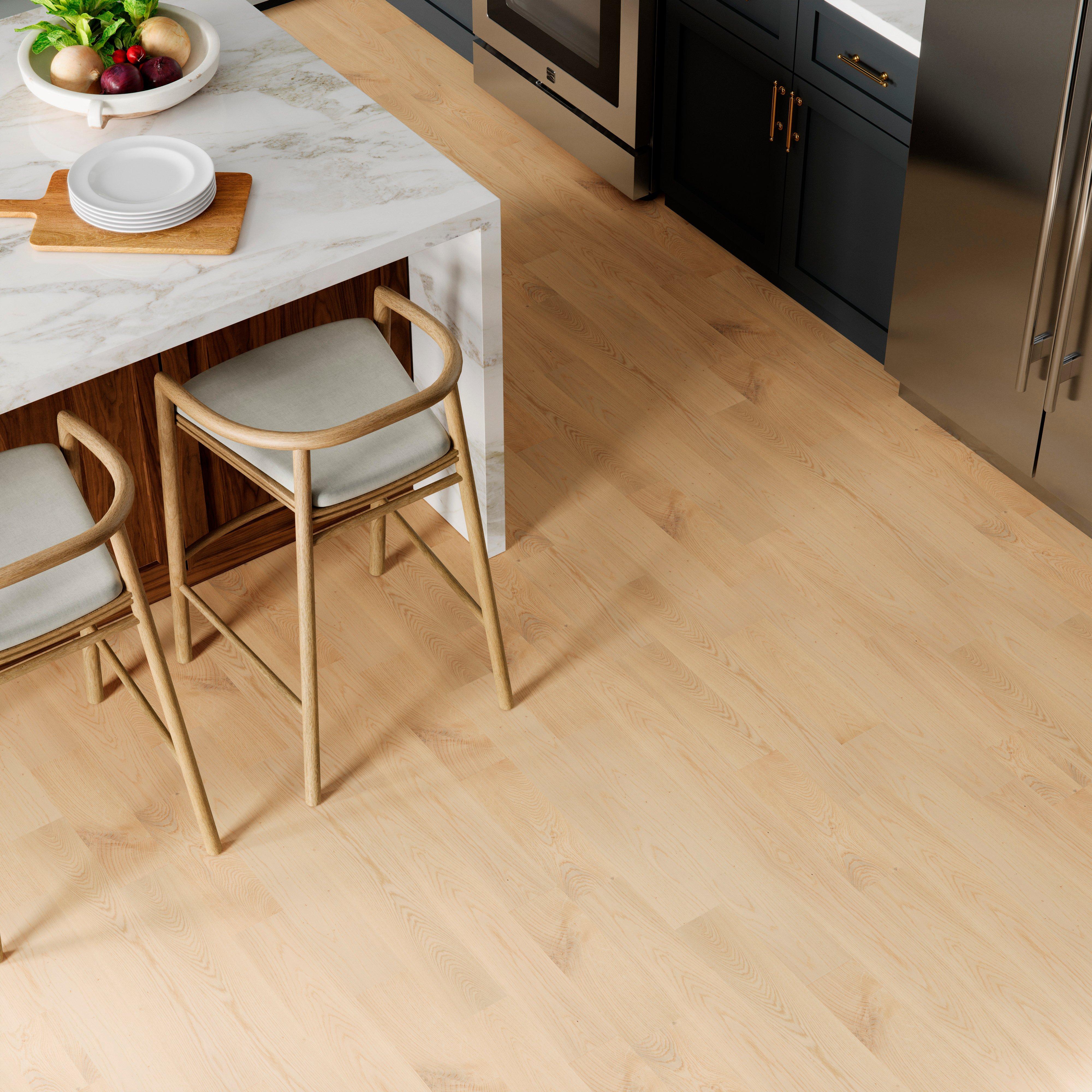 Lyon White Oak Wire Brushed Solid Hardwood