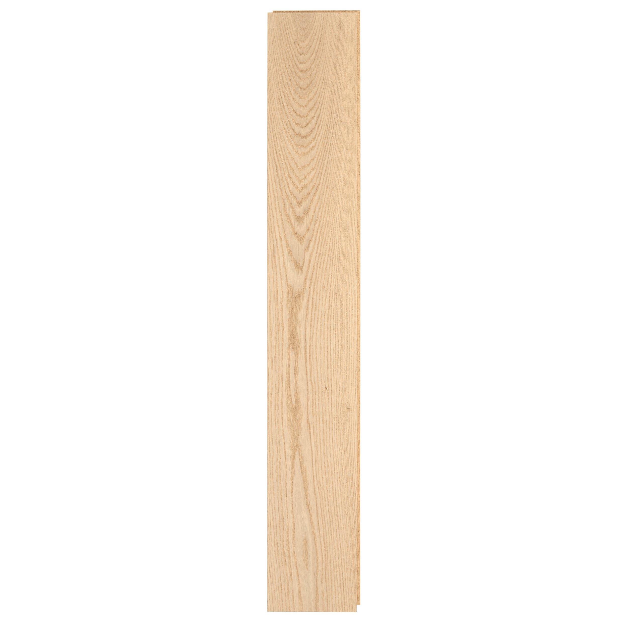 Lyon White Oak Wire Brushed Solid Hardwood