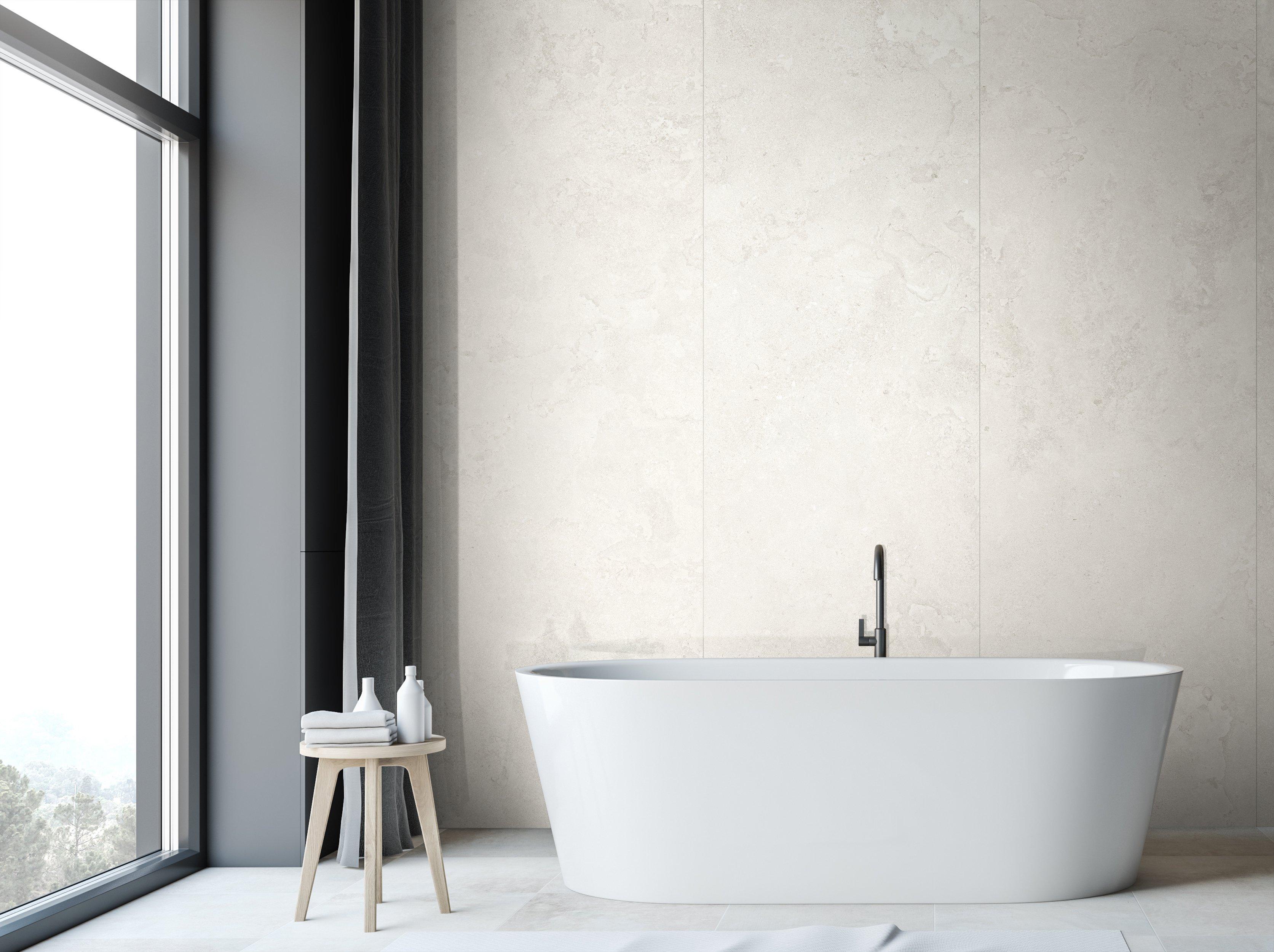 Donatello Bianco Polished Porcelain Tile