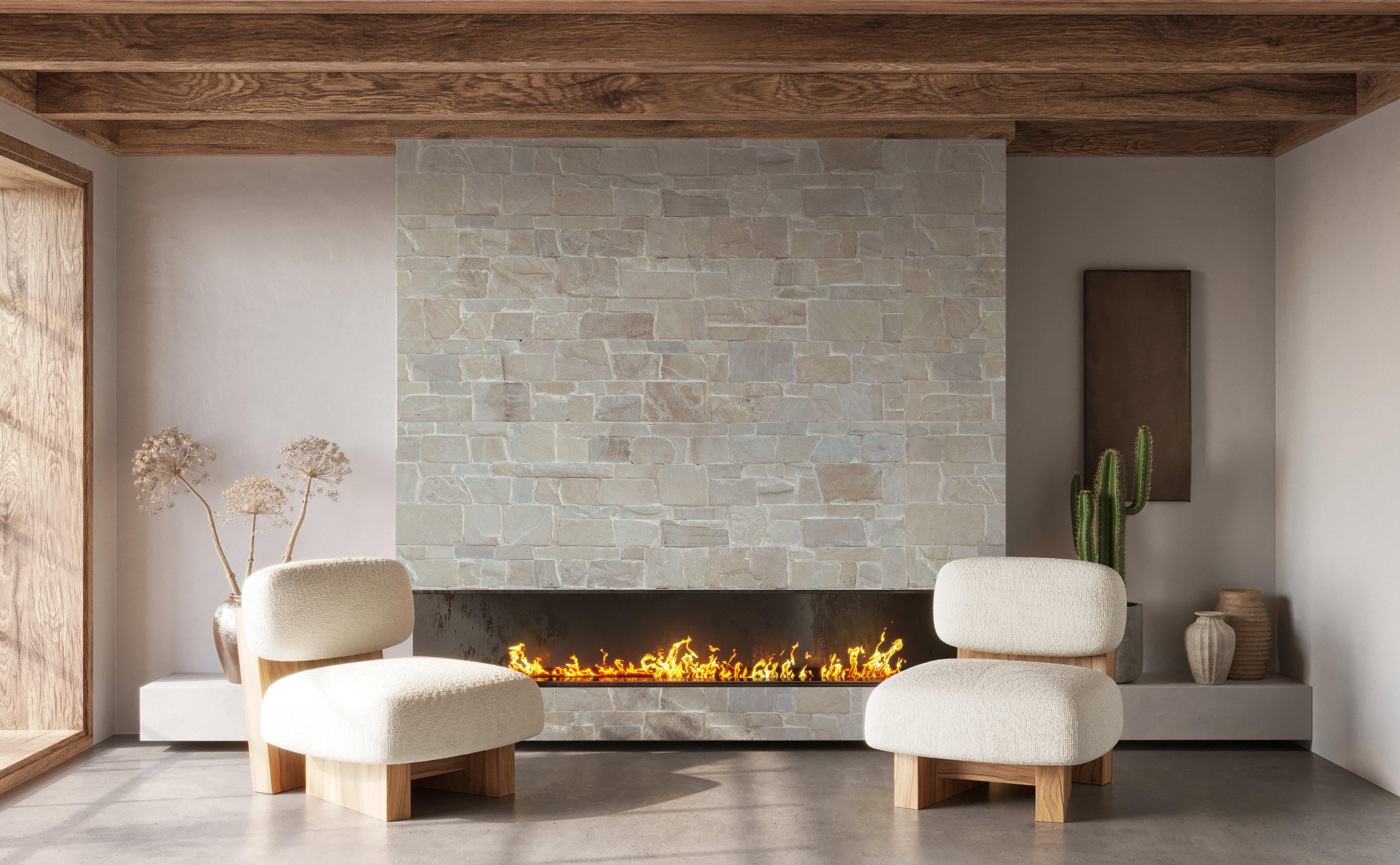 Sunset Ridge Sandstone Ledger Panel