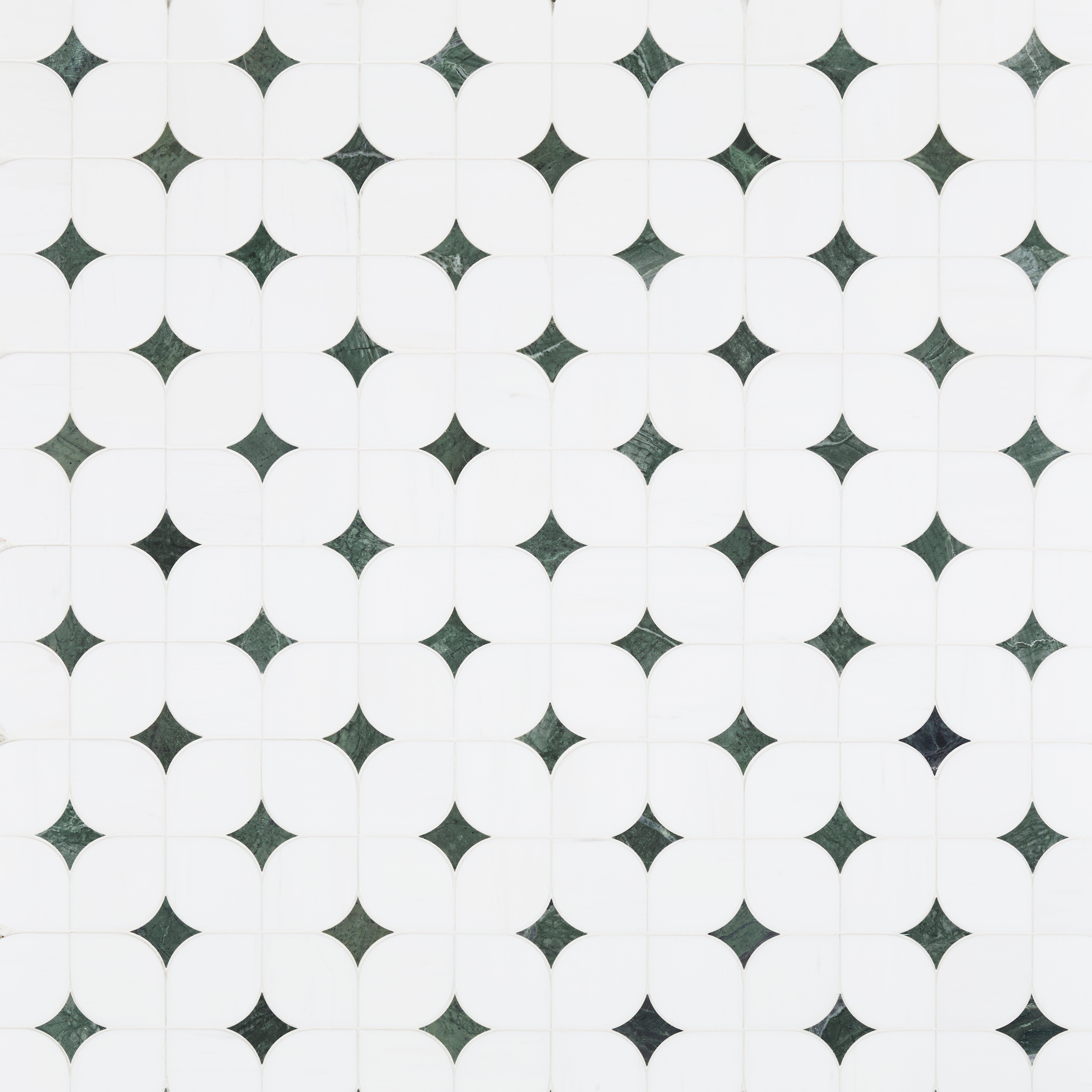 Felix Dolomite Green Honed Marble Mosaic