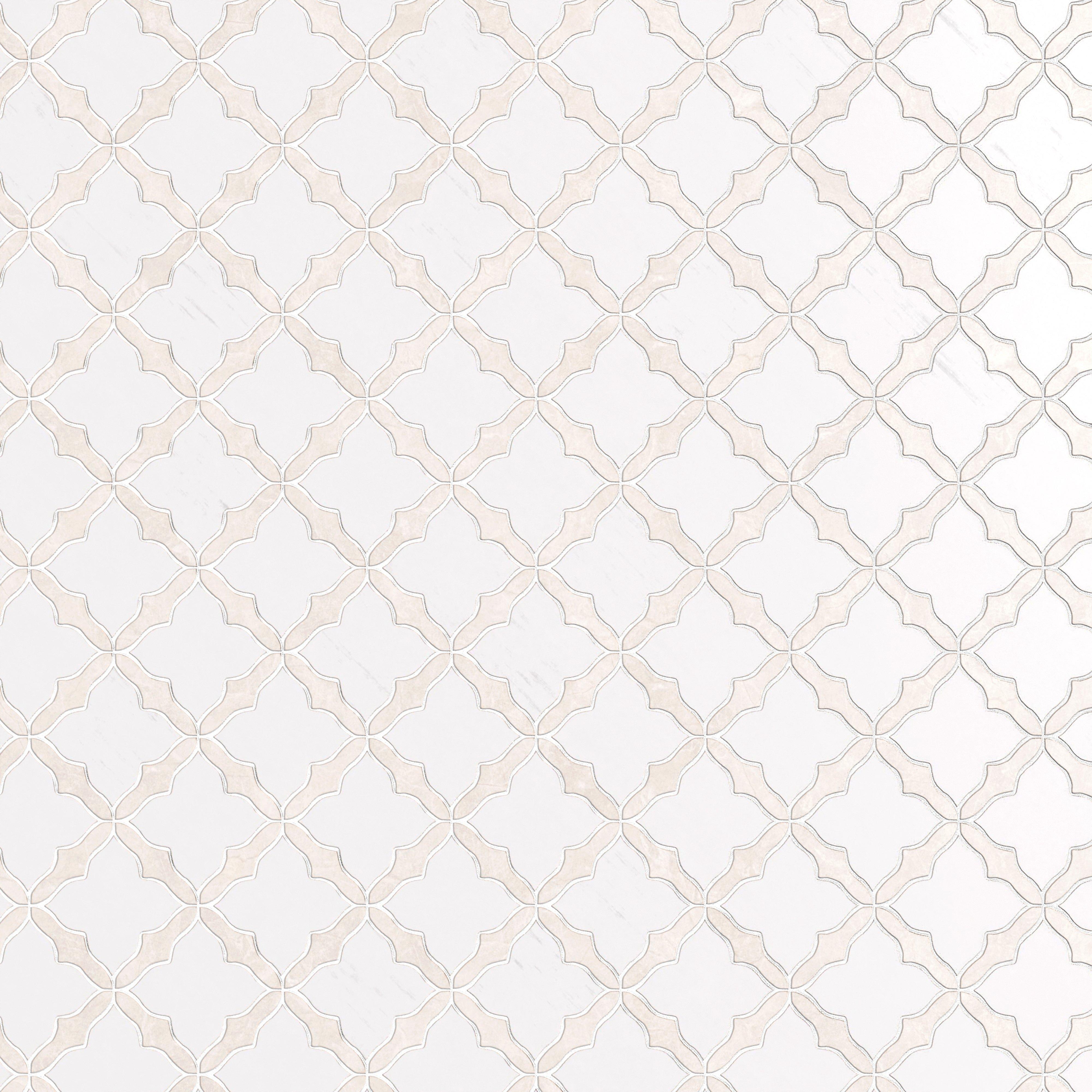 Grenada Dolomite Beige Polished Marble Mosaic