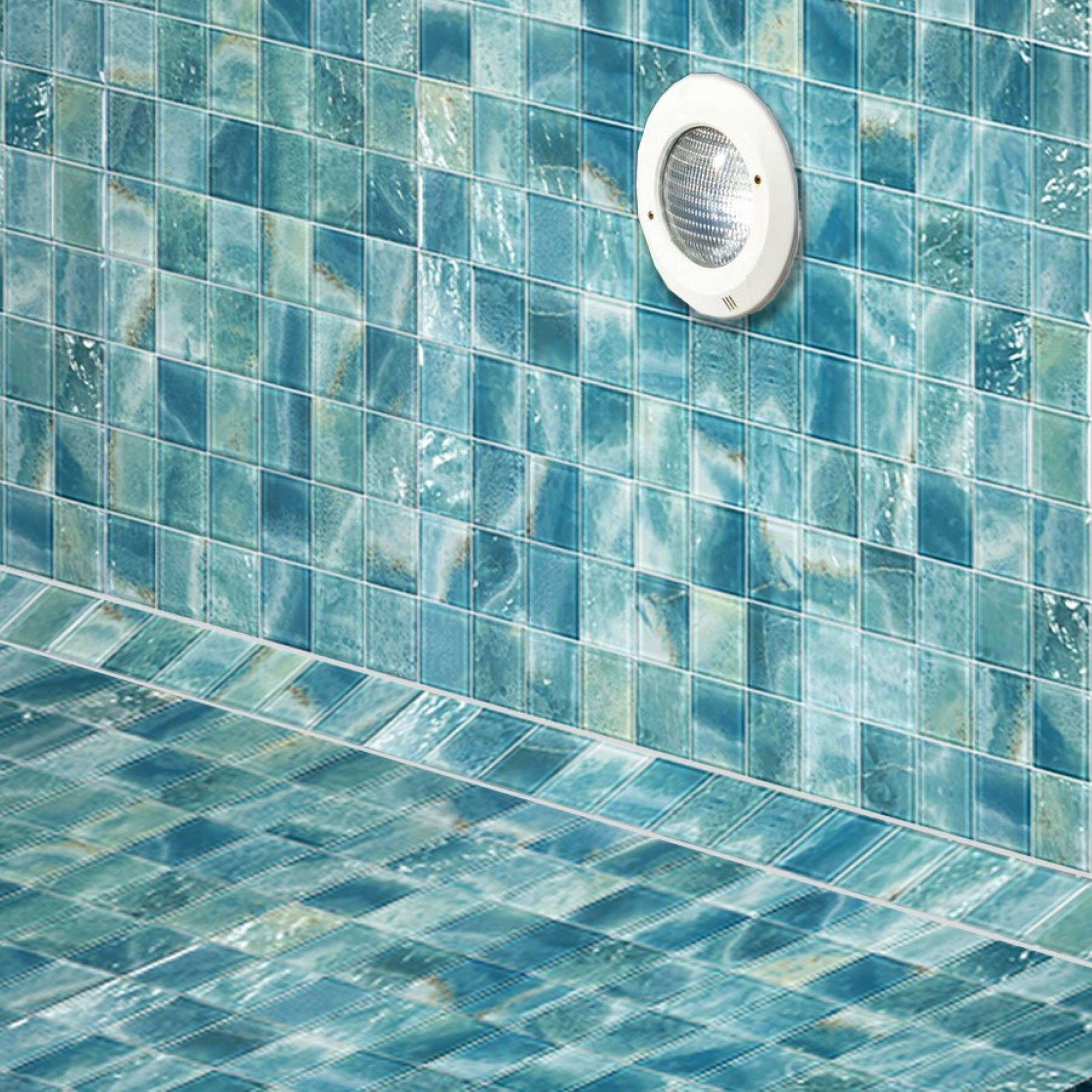 Seychelles Square Glass Mosaic