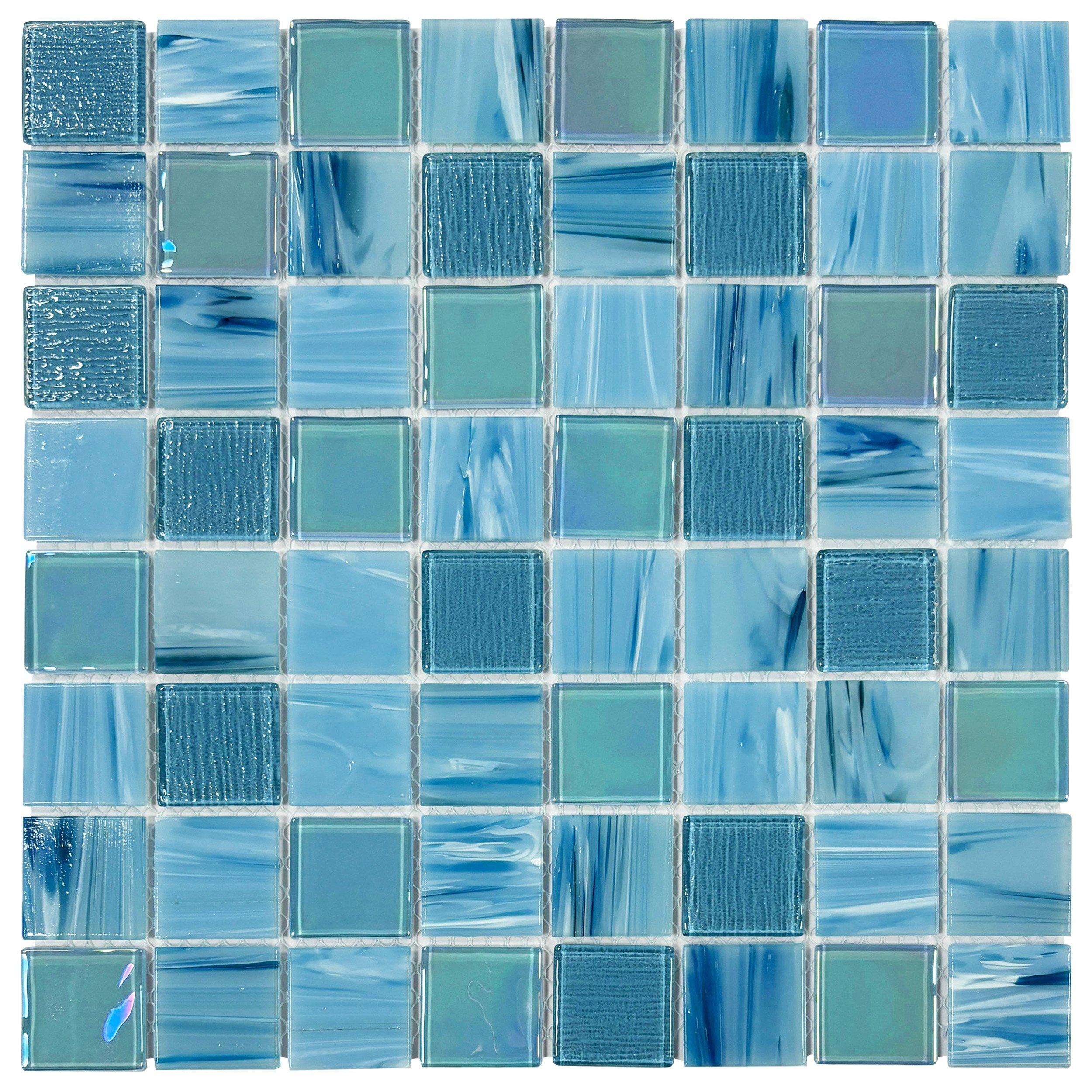 Key West Square Glass Mosaic