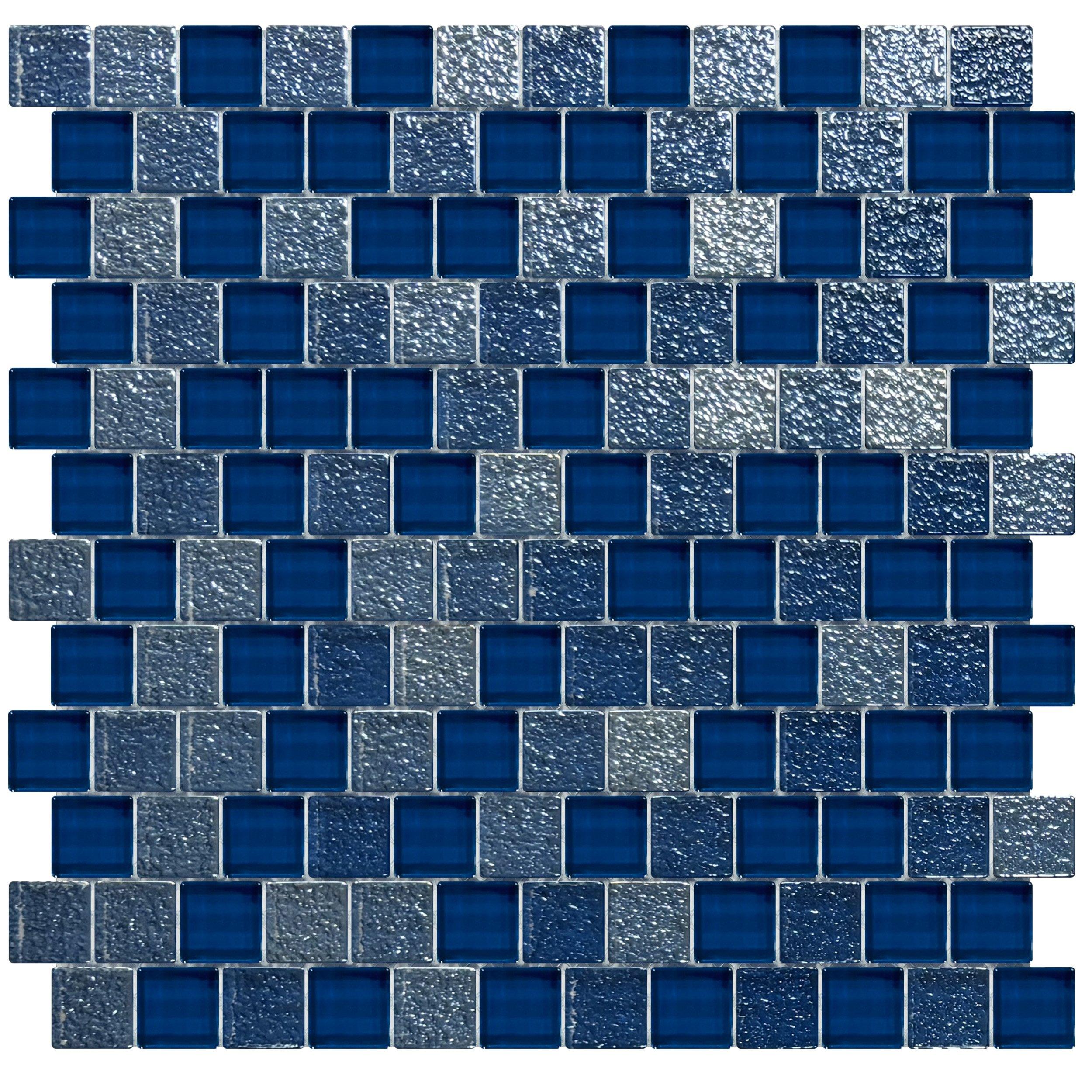 Santa Cruz Offset Square Glass Mosaic
