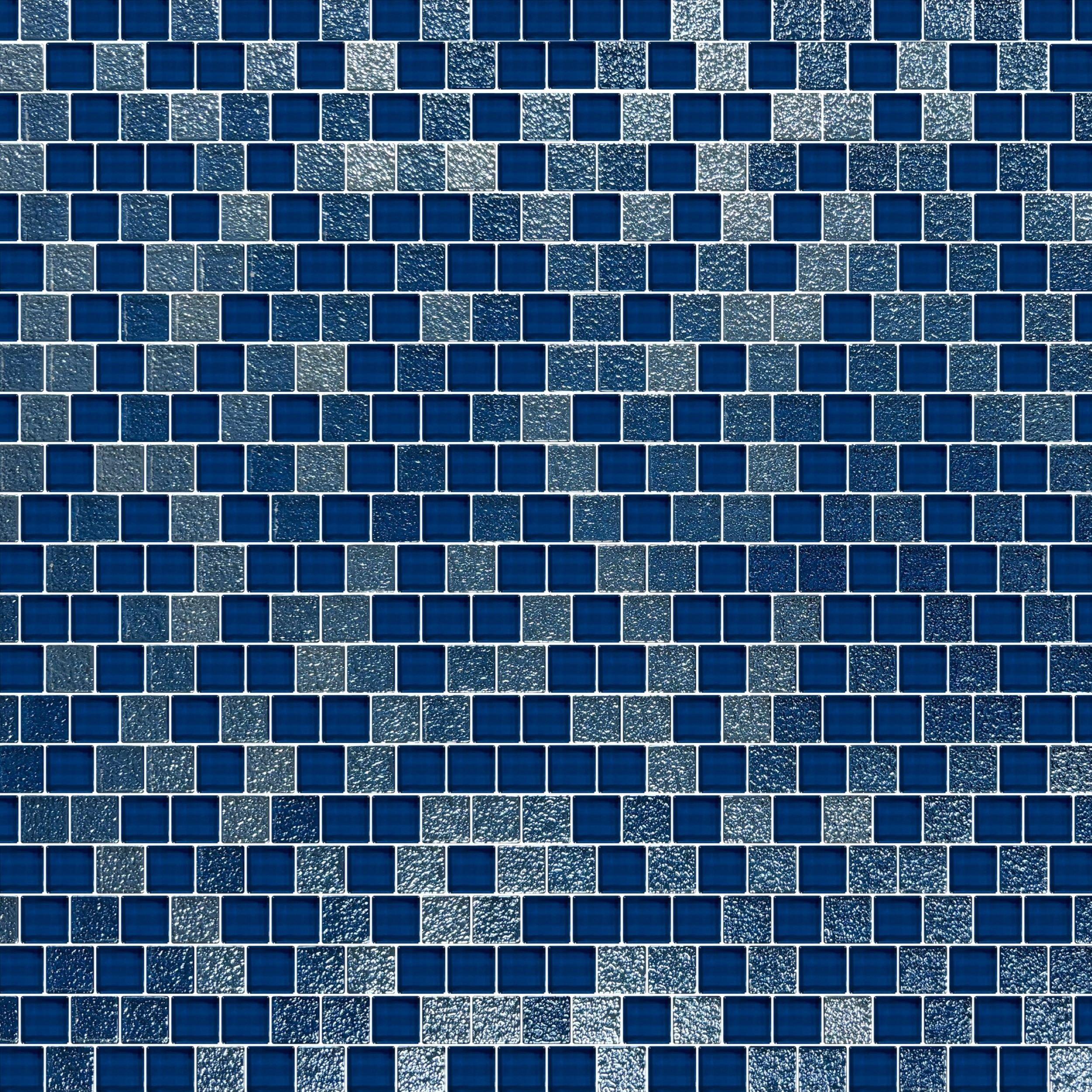 Santa Cruz Offset Square Glass Mosaic