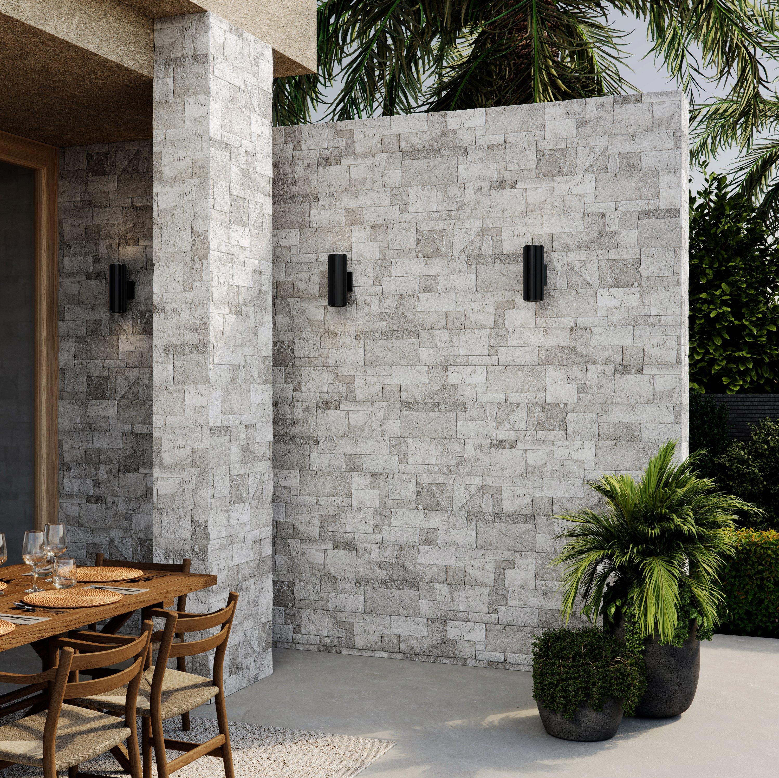 Atlantic Gray Marble Ledger Panel