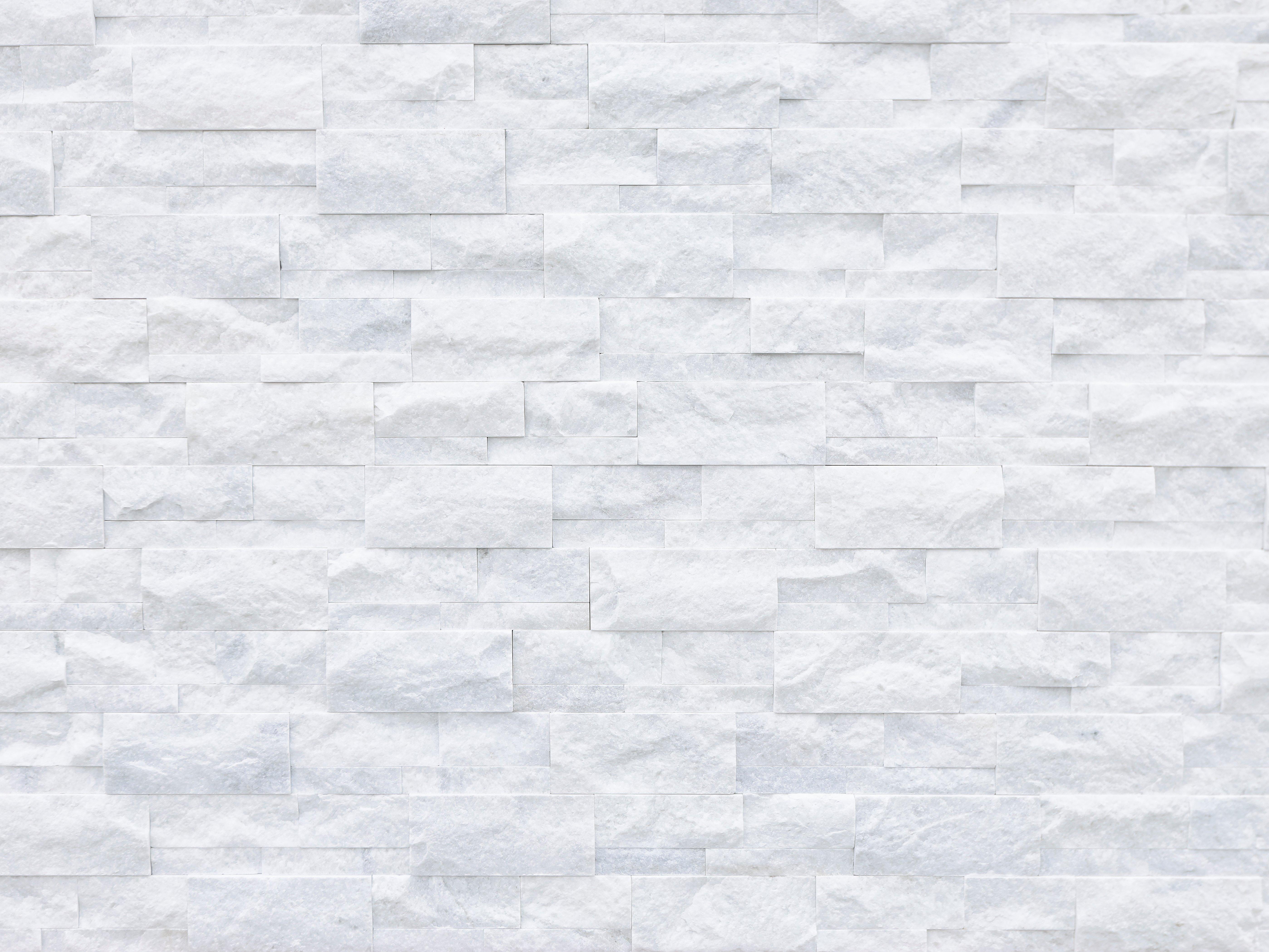 Polar Ice Split Faced Marble Ledger Panel