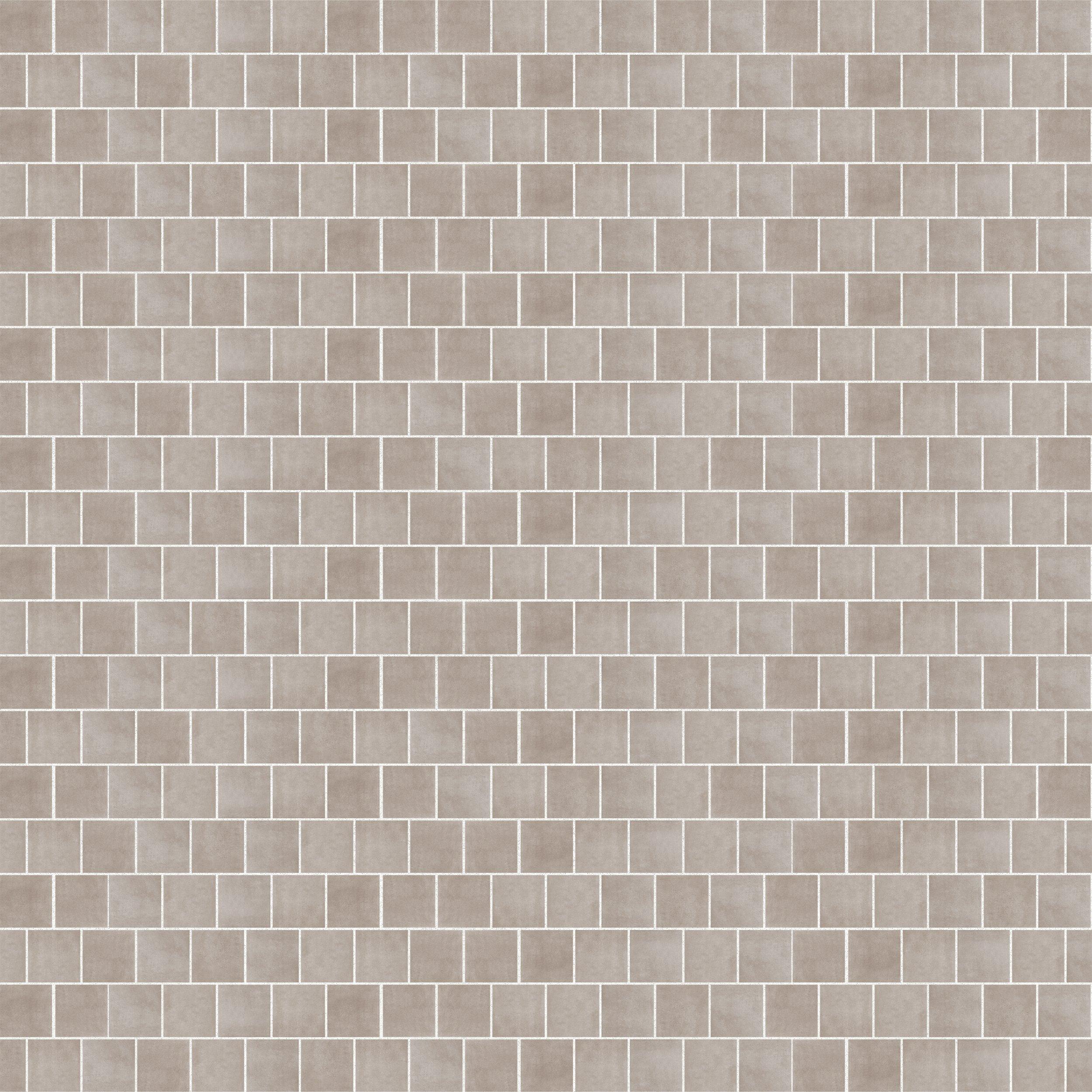 Vista Lux Fog Square Matte Porcelain Mosaic